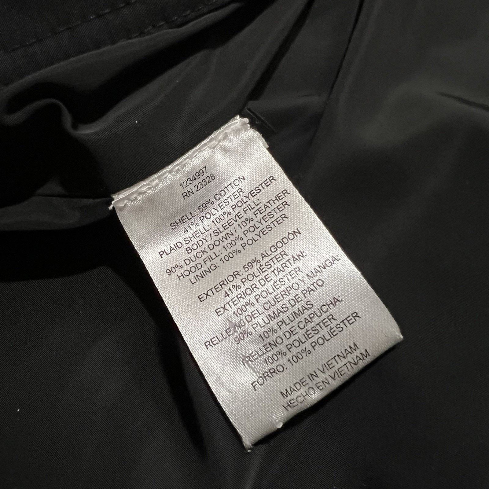 Pendleton Pendleton Black Shadow Plaid Hooded Puffer Ski Snow Jacket M Size US M / EU 48-50 / 2 - 6 Thumbnail