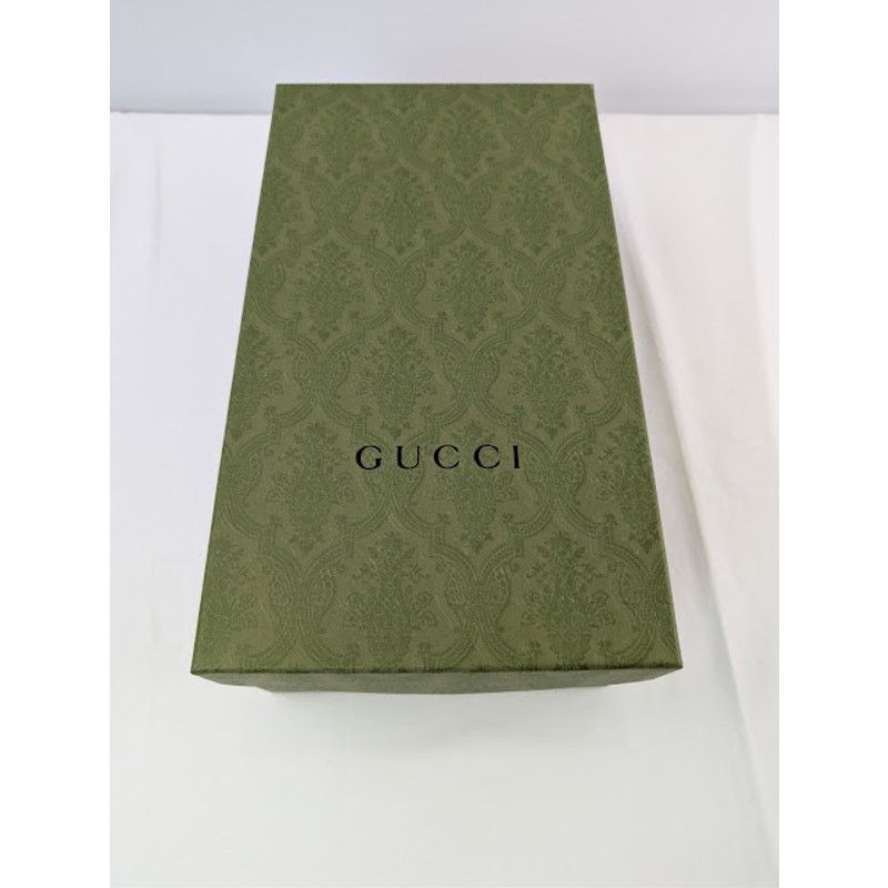 Gucci o1rshd1 Leather New Waxed Calf Lace Up Boots in Black Size US 12 / EU 45 - 22 Thumbnail