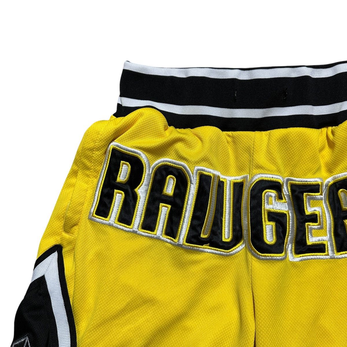Other Mens Y2K RawGear Black Yellow Athletic Shorts Size US 28 / EU 44 - 3 Thumbnail