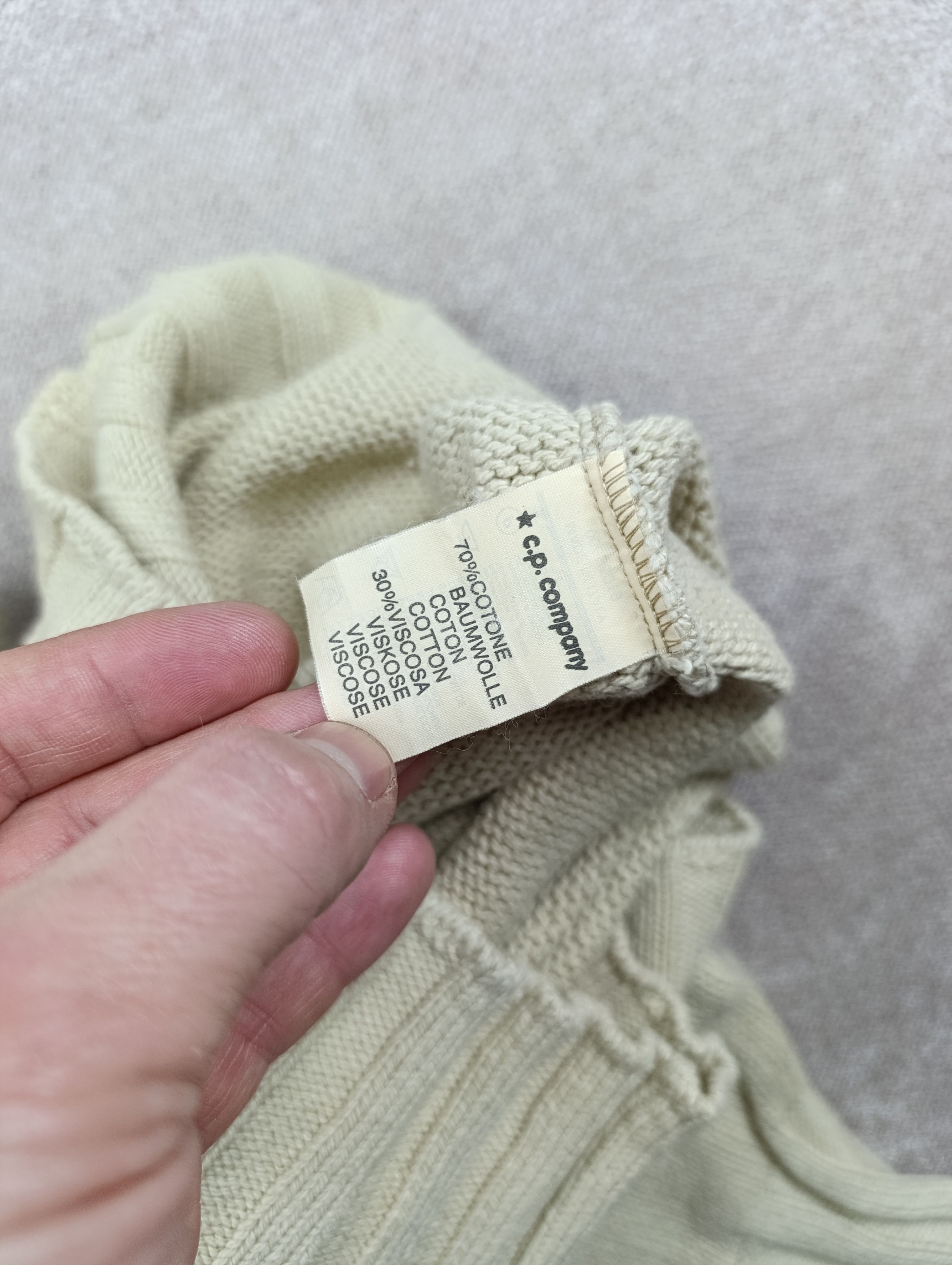 C.P. Company C.P.COMPANY 80S IDEAS FROM MASSIMO OSTI KNIT CREWNECK JUMPER Size US XL / EU 56 / 4 - 11 Thumbnail