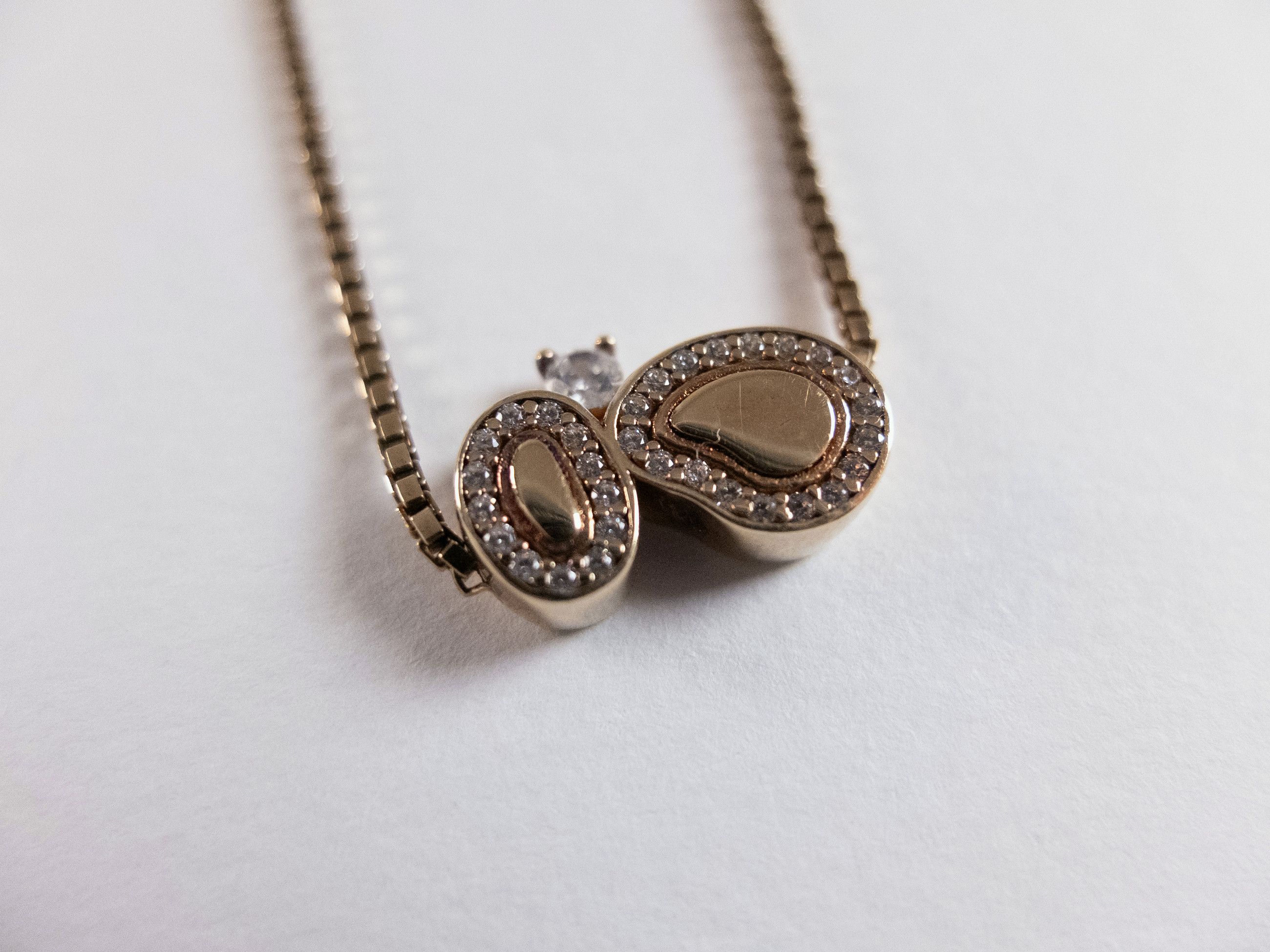Bottega Veneta BOTTEGA VENETA Lava gold plated silver necklace q Size ONE SIZE - 2 Thumbnail