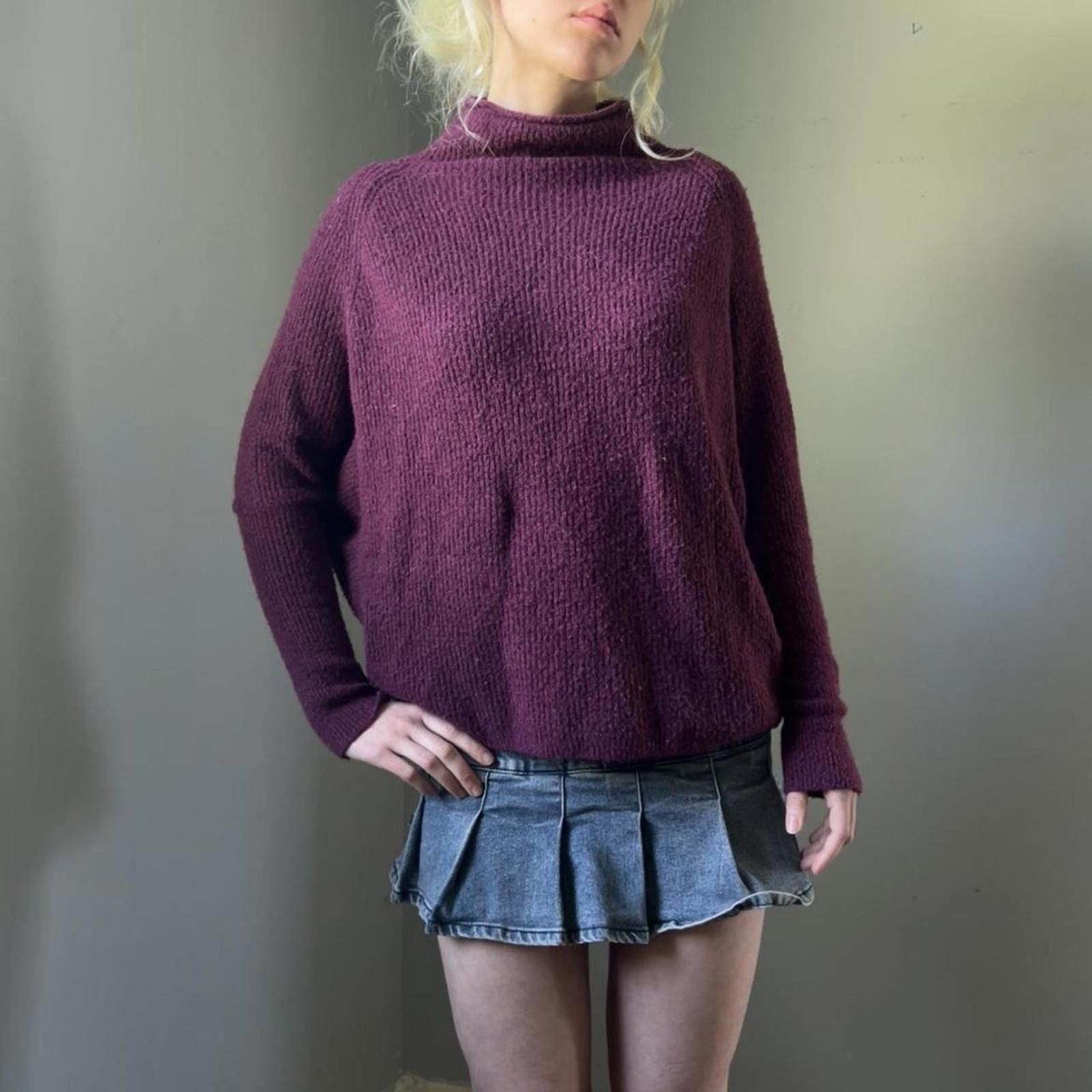 Other Burgundy batwing turtleneck sweater Size XS / US 0-2 / IT 36-38 - 7 Thumbnail