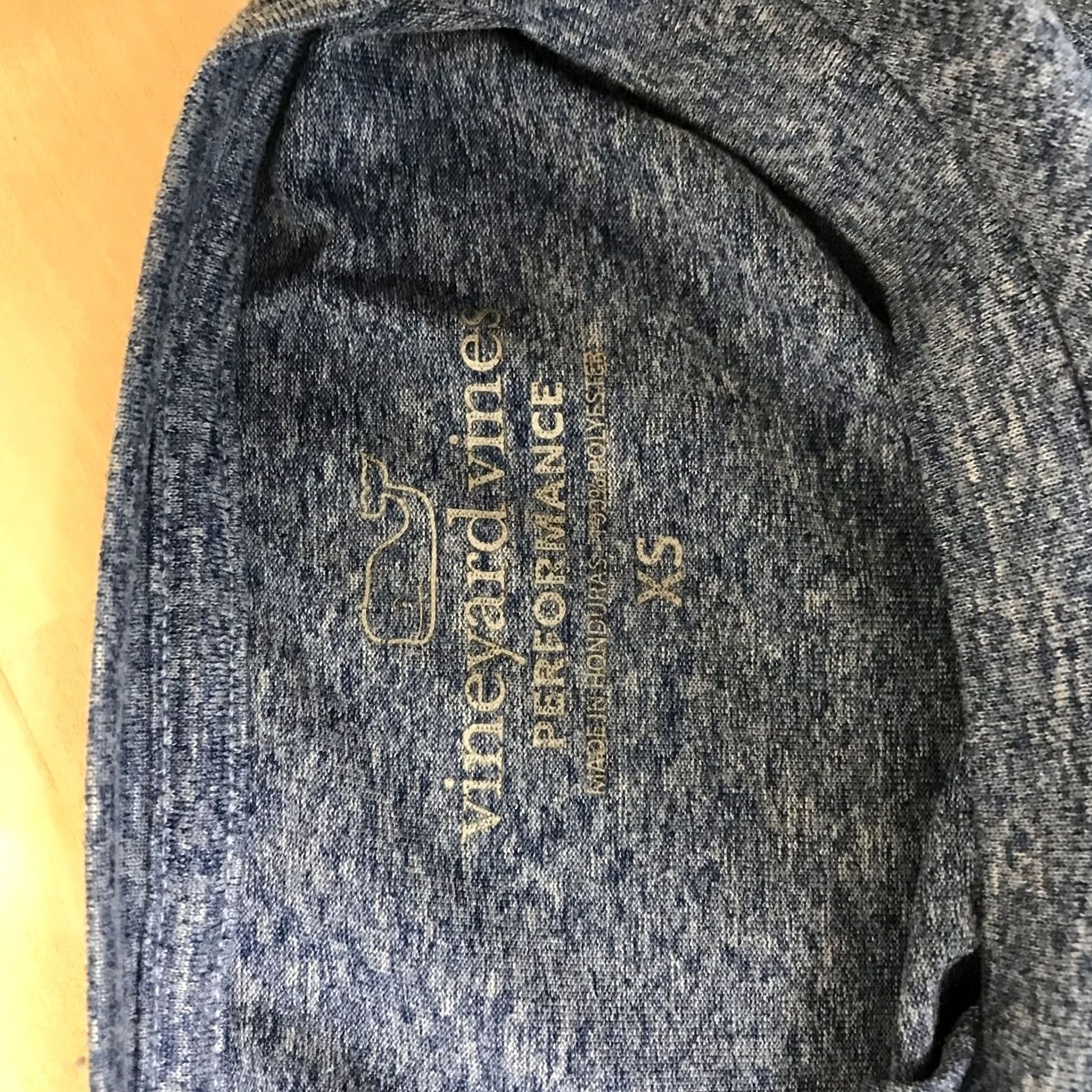 Vineyard Vines VINEYARD VINES MEN'S XS BLUE CREW NECK LONG SLEEVE T-SHIRT - PERFORMANCE Shirt Size US XS / EU 42 / 0 - 7 Thumbnail