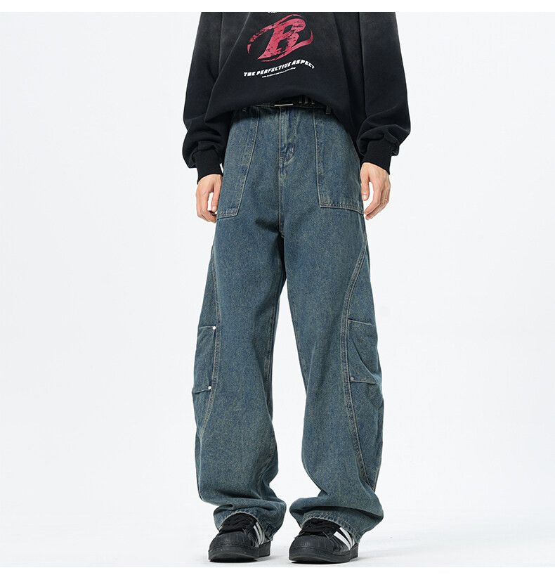 Vintage High Street Denim Pants Streetwear Size US 32 / EU 48 - 6 Thumbnail