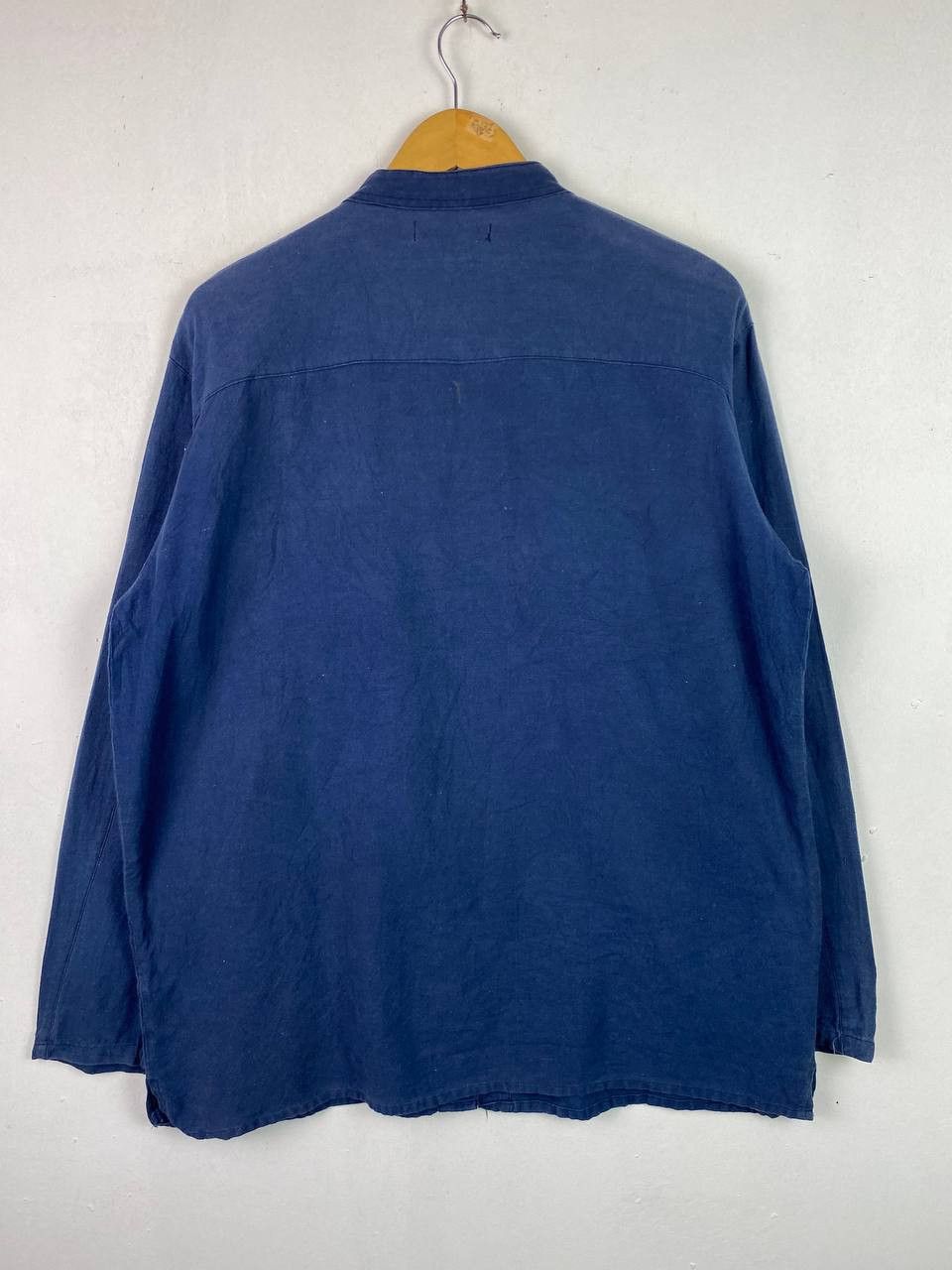 Japanese Brand amina japanese brands open collar shirt nice design Size US XL / EU 56 / 4 - 8 Thumbnail