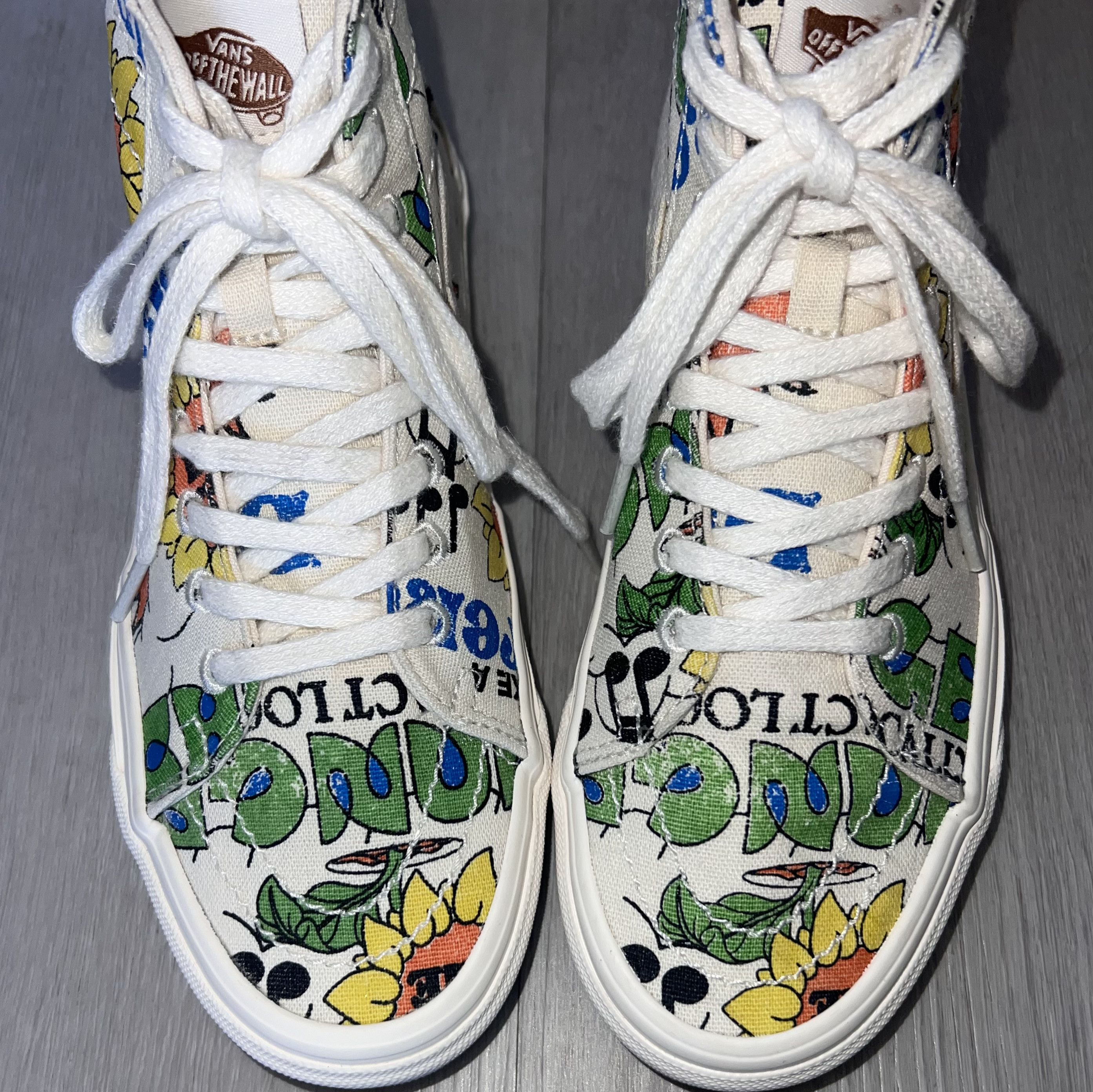 Vans Vans Sk8-Hi Tapered Eco Theory Sneaker Shoes - Size 7 Size US 7 / IT 37 - 2 Thumbnail