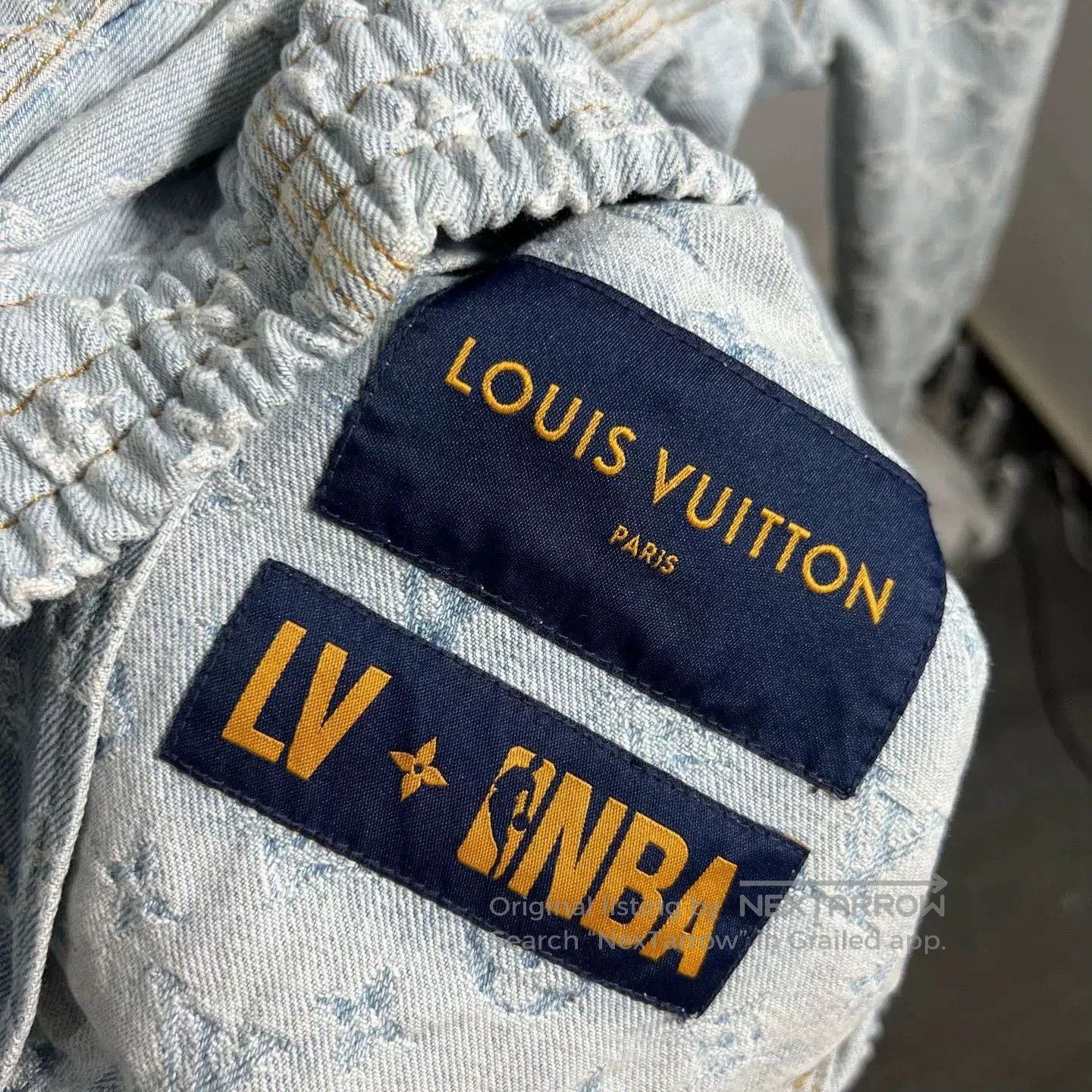 Louis Vuitton Louis Vuitton NBA Denim Jacket R2107. Size US XL / EU 56 / 4 - 3 Thumbnail
