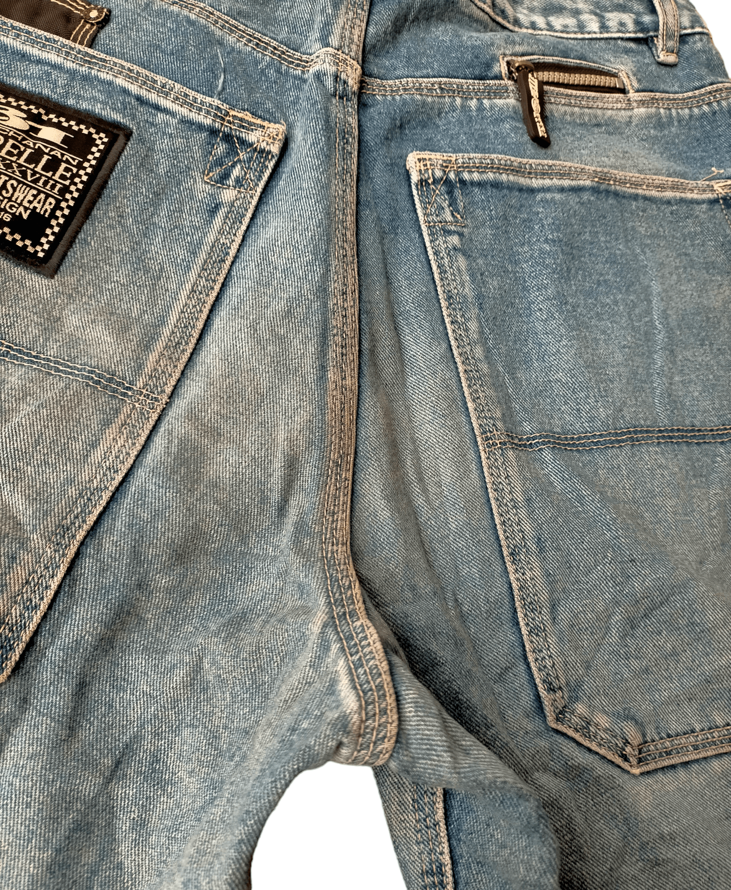 Marc Buchanan Pelle Pelle Marc Buchanan Baggy Hip Hop Jeans Size US 34 / EU 50 - 5 Thumbnail