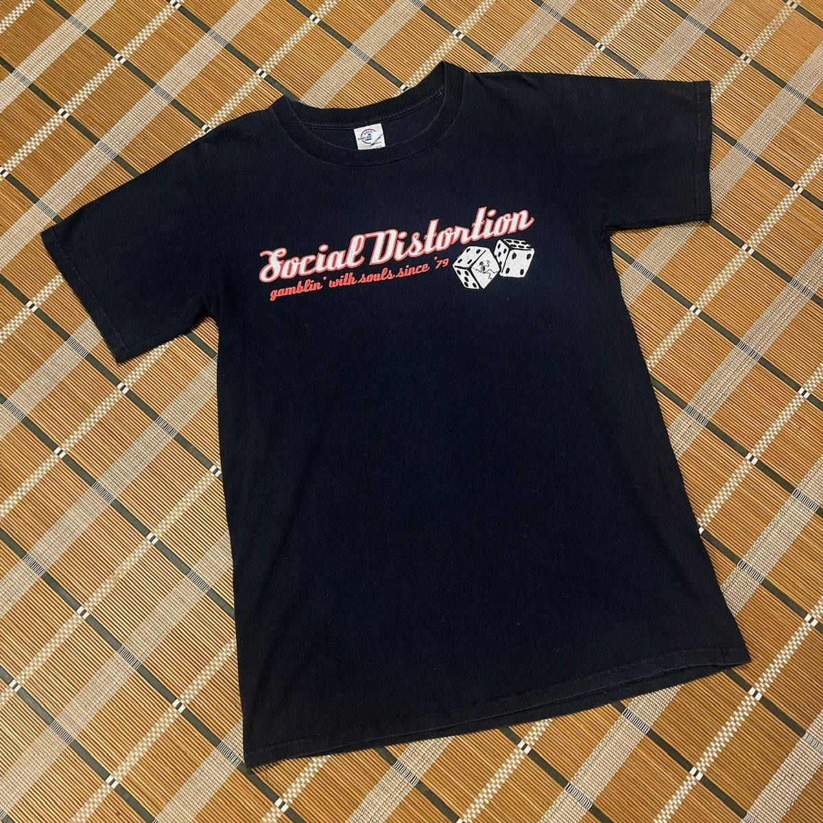 Band Tees × Vintage VTG90’s Social Distortion Gamblin’ With Souls Since ‘79 Size US M / EU 48-50 / 2 - 1 Thumbnail