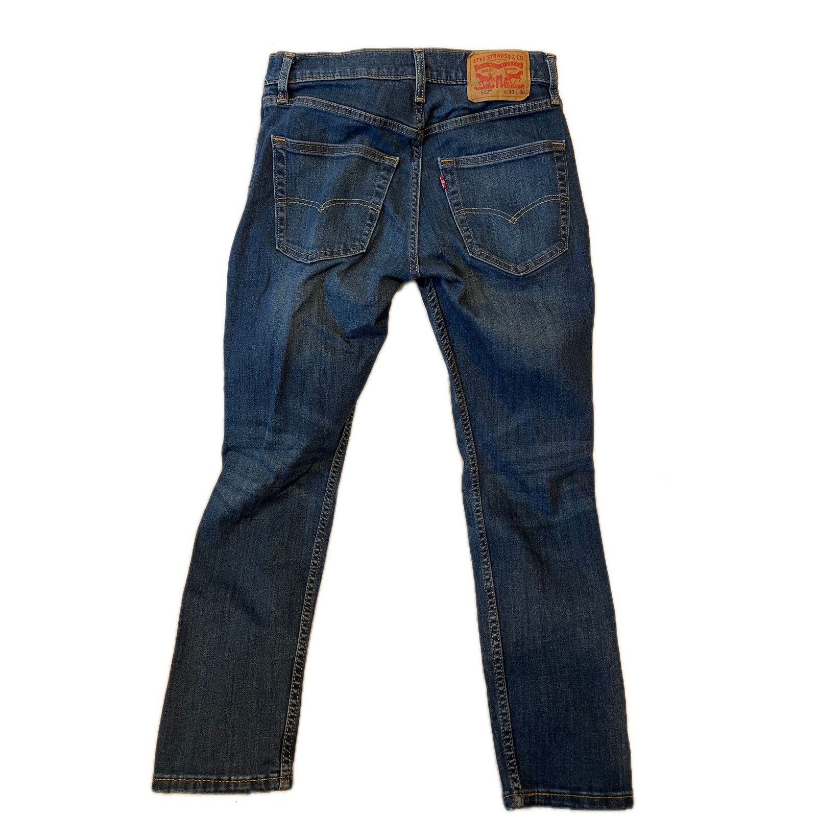 Levi's Levi's 512 Blue Jeans Curvy Fit Classic Rise Womans 30x30 Size US 32 / EU 48 - 2 Thumbnail