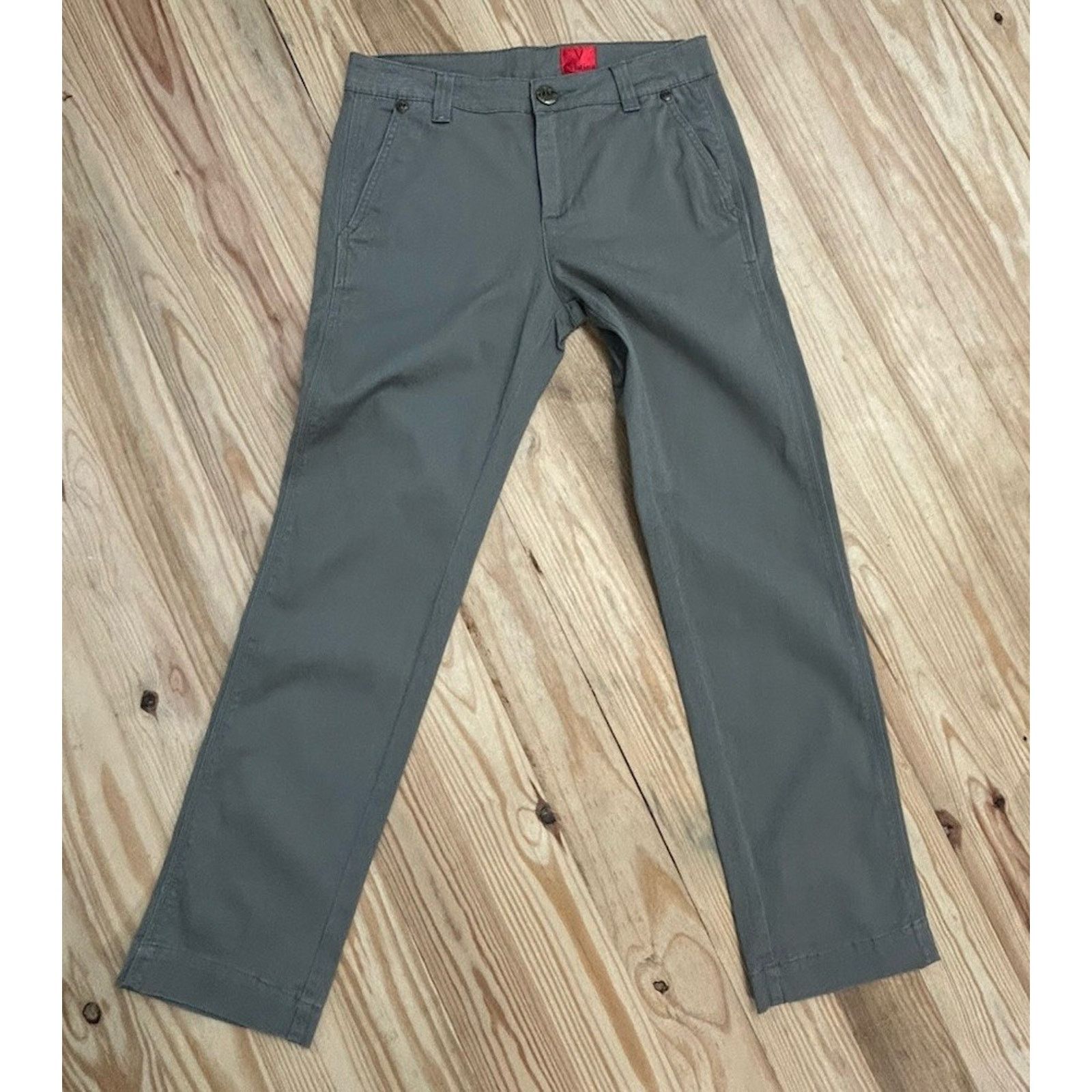 Other V CHRISTINA Sage Green Jeans Stretch Sage Green 2 EUC. Size 26" / US 2 / IT 38 - 1 Thumbnail
