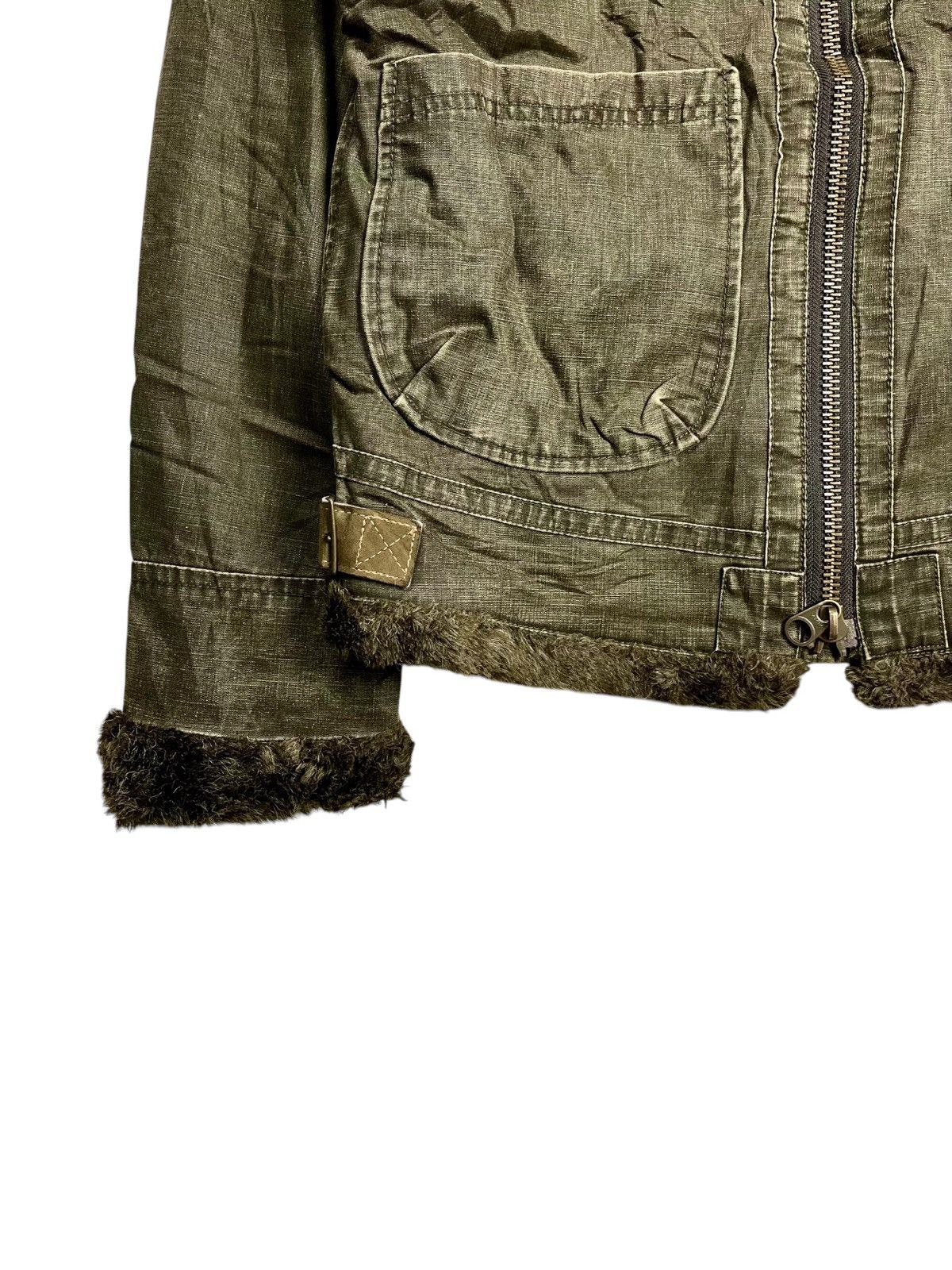 If Six Was Nine 1990s Johnbull - Fuzzy Liner Apocalypse Jacket Size US M / EU 48-50 / 2 - 8 Thumbnail
