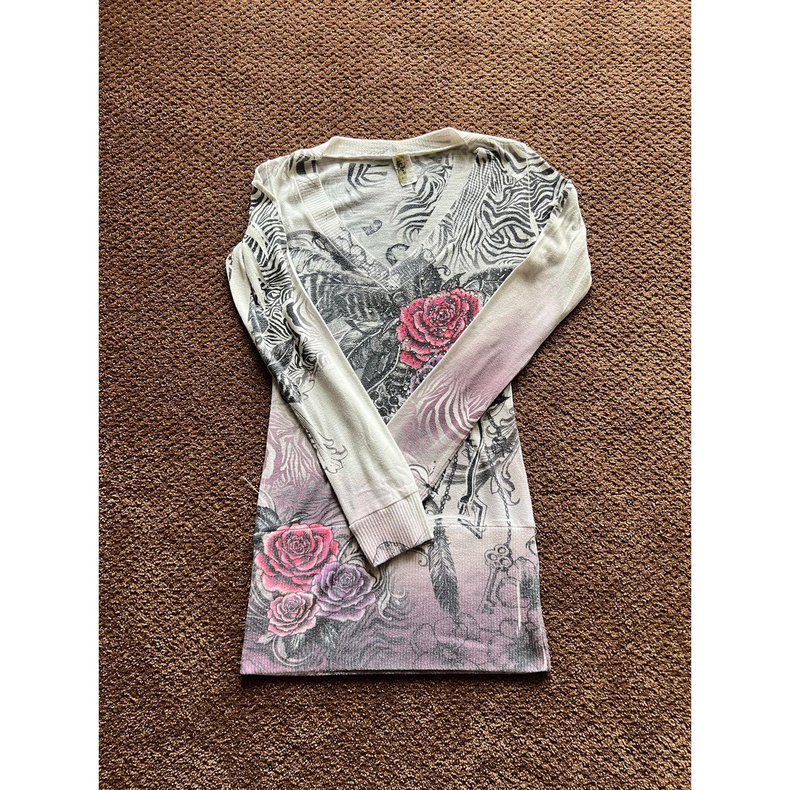Bebe Vintage Women’s Y2k Long sleeve T-shirt Size S / US 4 / IT 40 - 1 Thumbnail