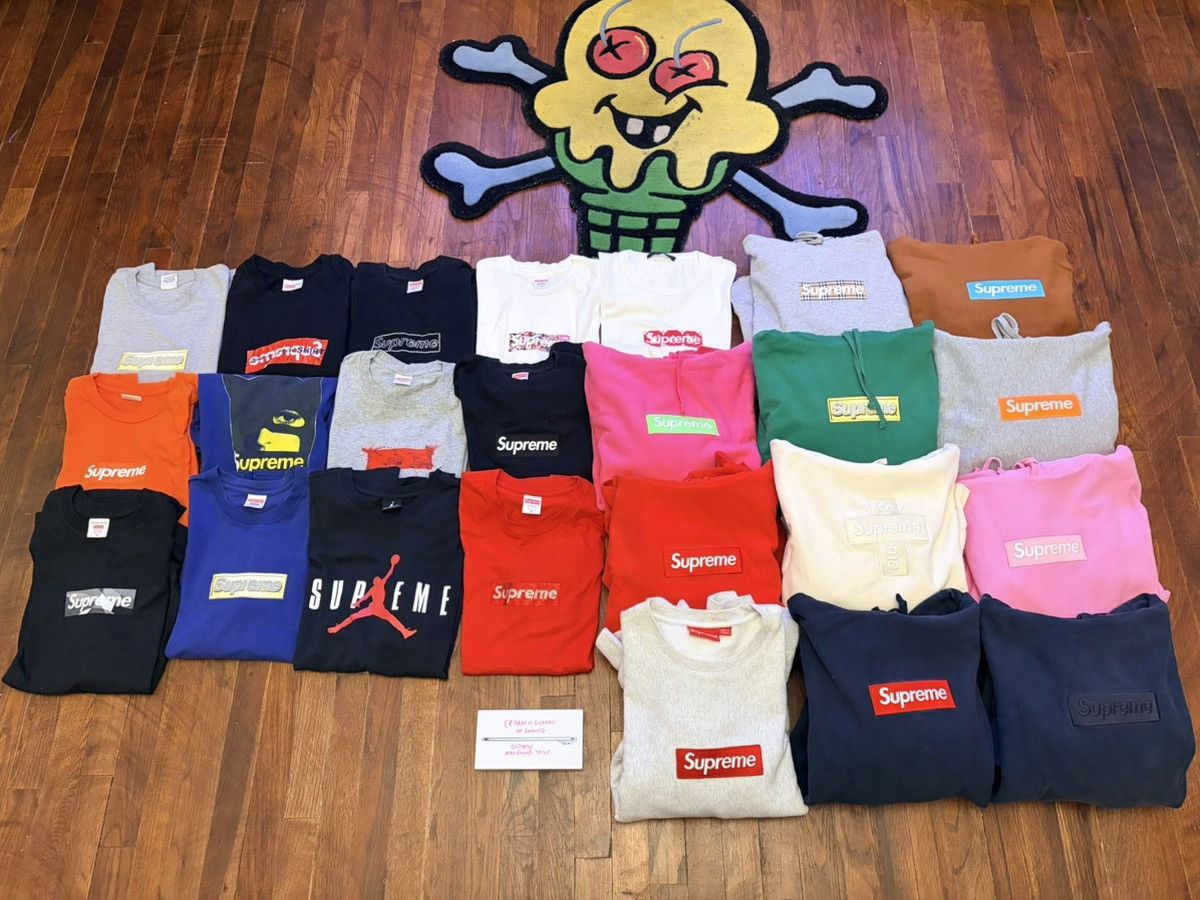 Supreme Supreme Bling Box Logo OG blue tee M Size US M / EU 48-50 / 2 - 2 Thumbnail