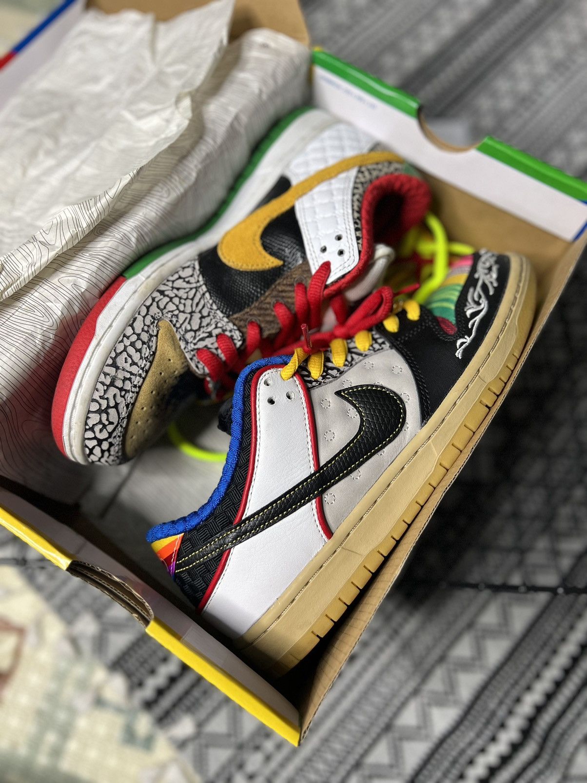 Nike Nike Sb Dunk Low Pro Qs What The Paul Size US 8 / EU 41 - 3 Thumbnail
