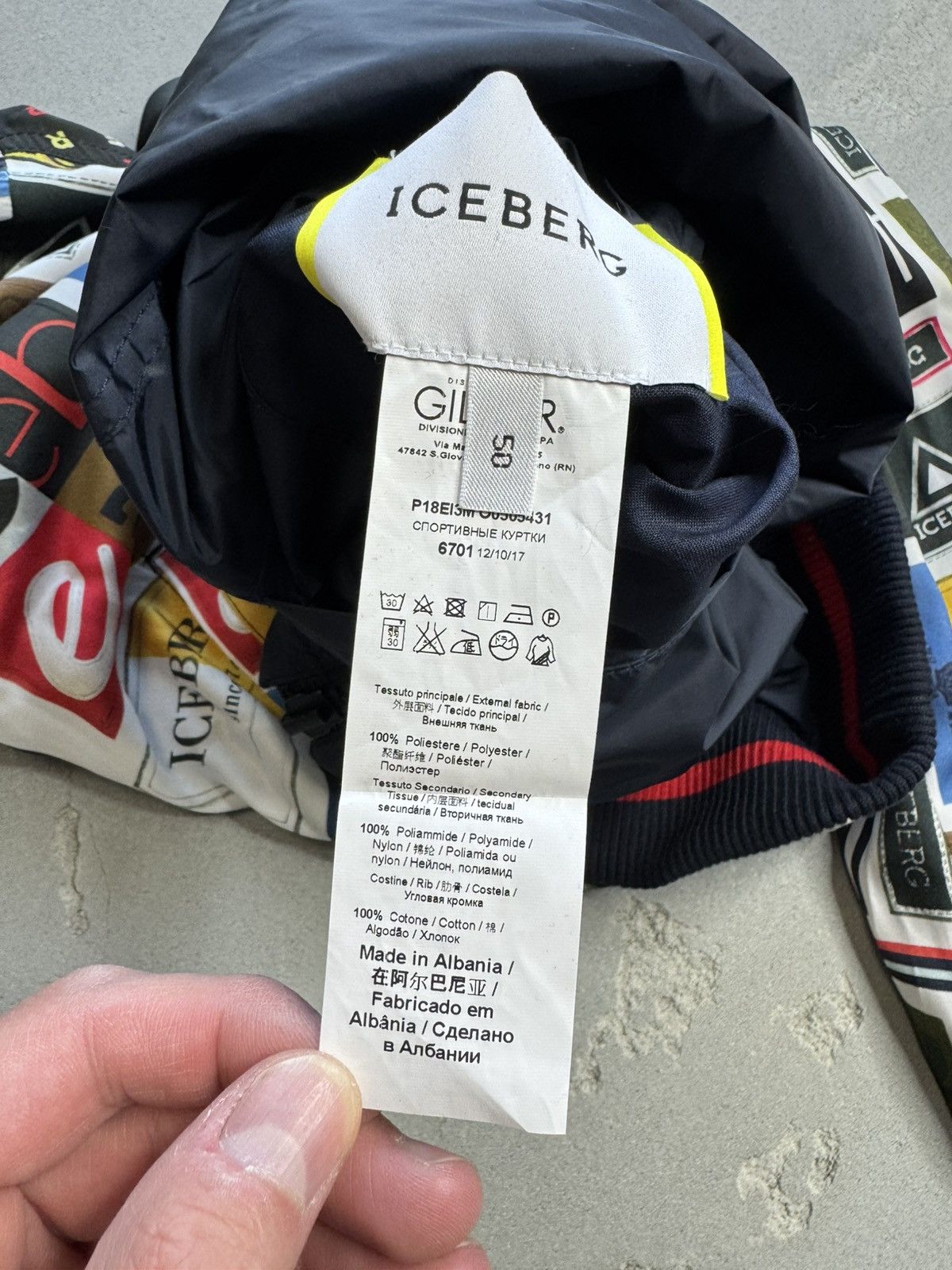 Iceberg ICEBERG REVERSIBLE JACKET Size US M / EU 48-50 / 2 - 7 Thumbnail