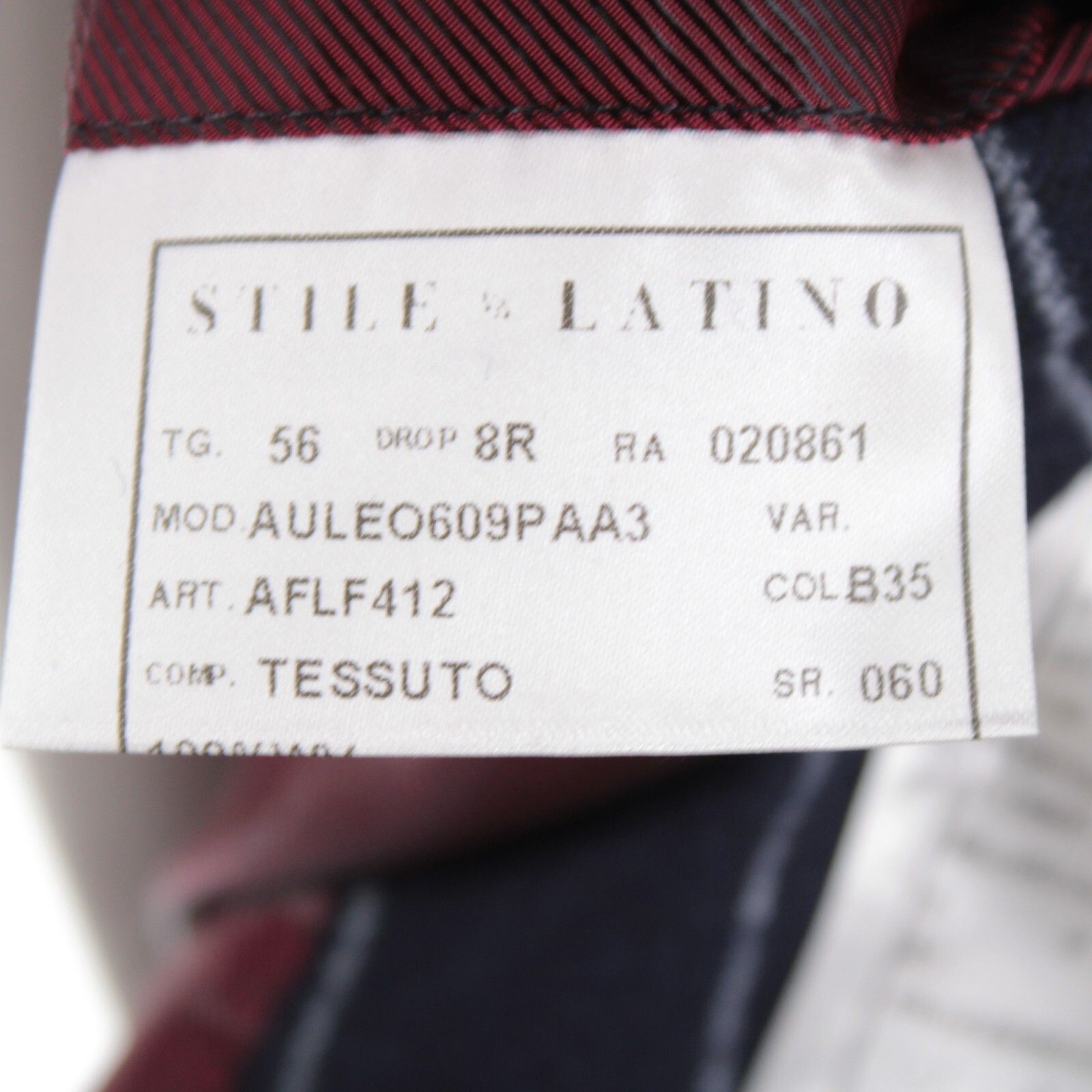 Other Stile Latino Suit Size US 46 Regular in Blue Size 46R - 9 Thumbnail