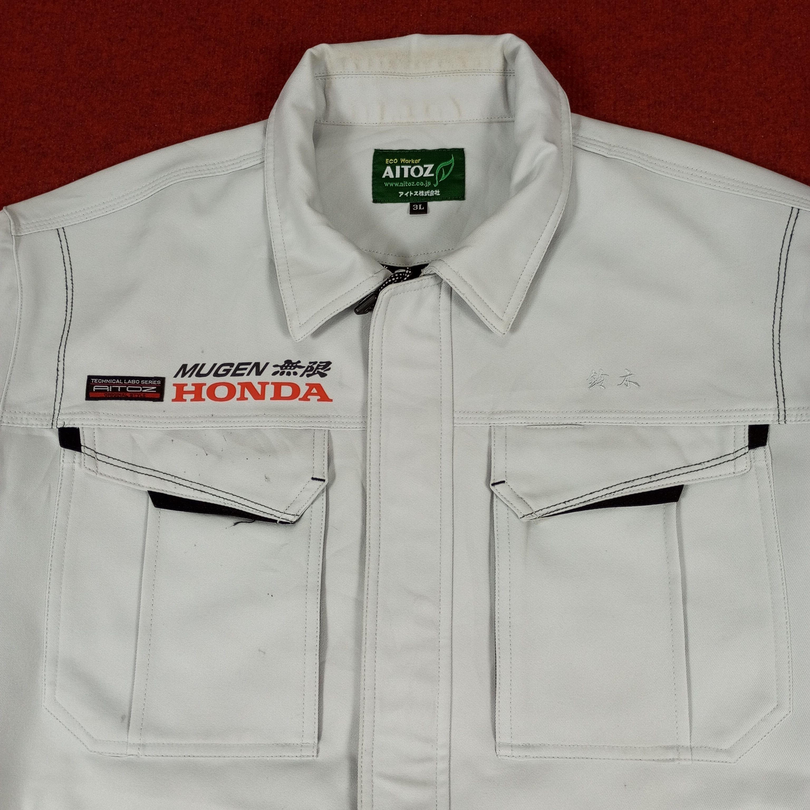 Japanese Brand × Vintage Mugen Honda Japanese Motorsports Custom Art Jacket Size US L / EU 52-54 / 3 - 4 Thumbnail