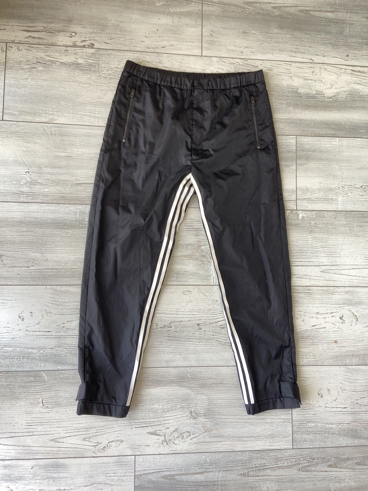 Adidas × Prada Prada x Adidas Re-Nylon Pants Black Size US 42 / EU 58 - 1 Thumbnail