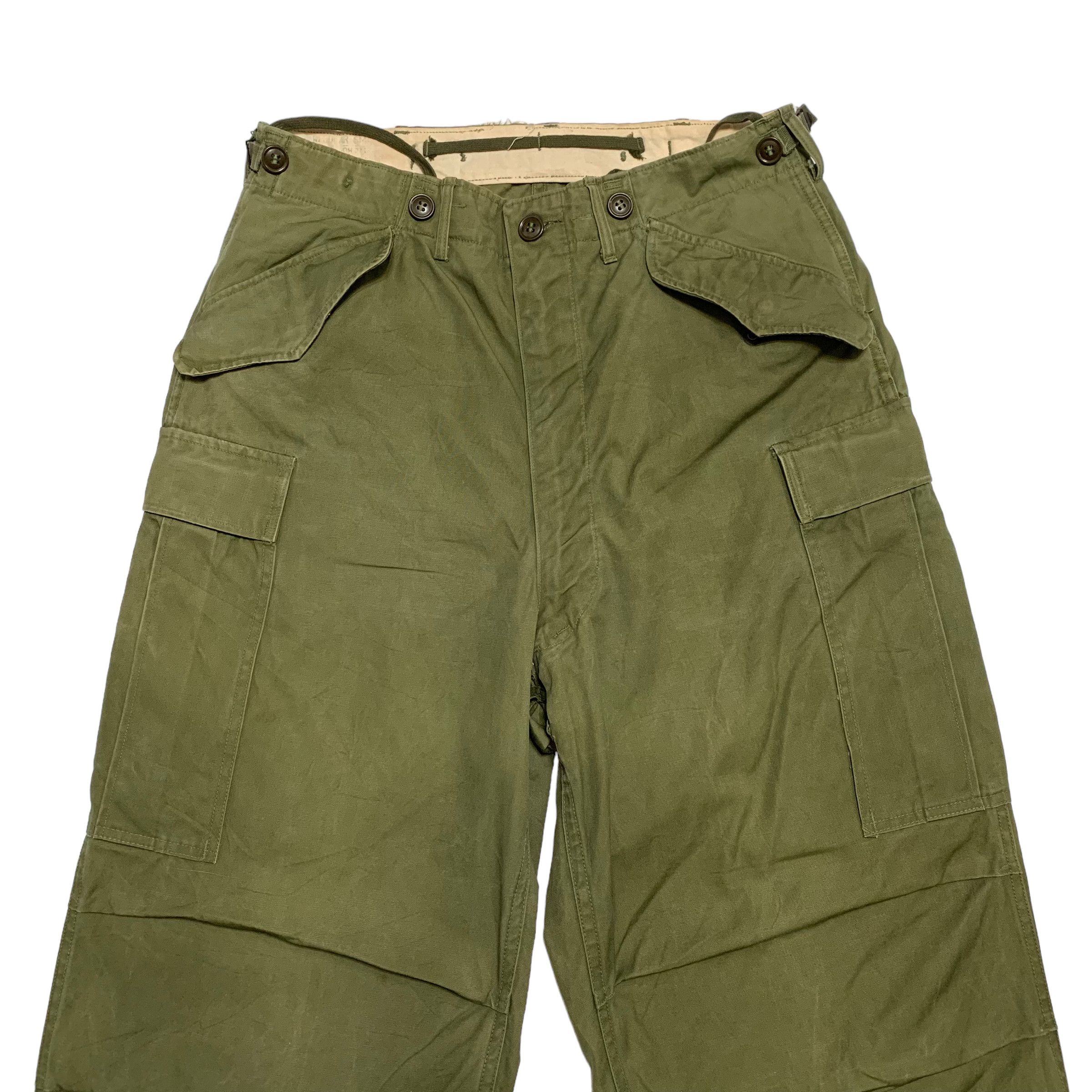 Vintage Vintage 50s M-1951 Military Cargo Pants Size US 32 / EU 48 - 4 Thumbnail