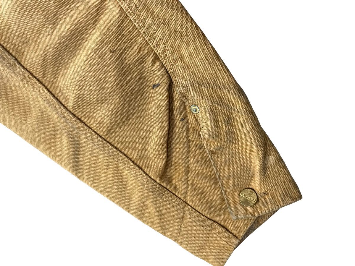 Carhartt × Vintage 80s Vintage Carhartt Blanked Lined Chore Jacket Made In USA Size US L / EU 52-54 / 3 - 20 Thumbnail