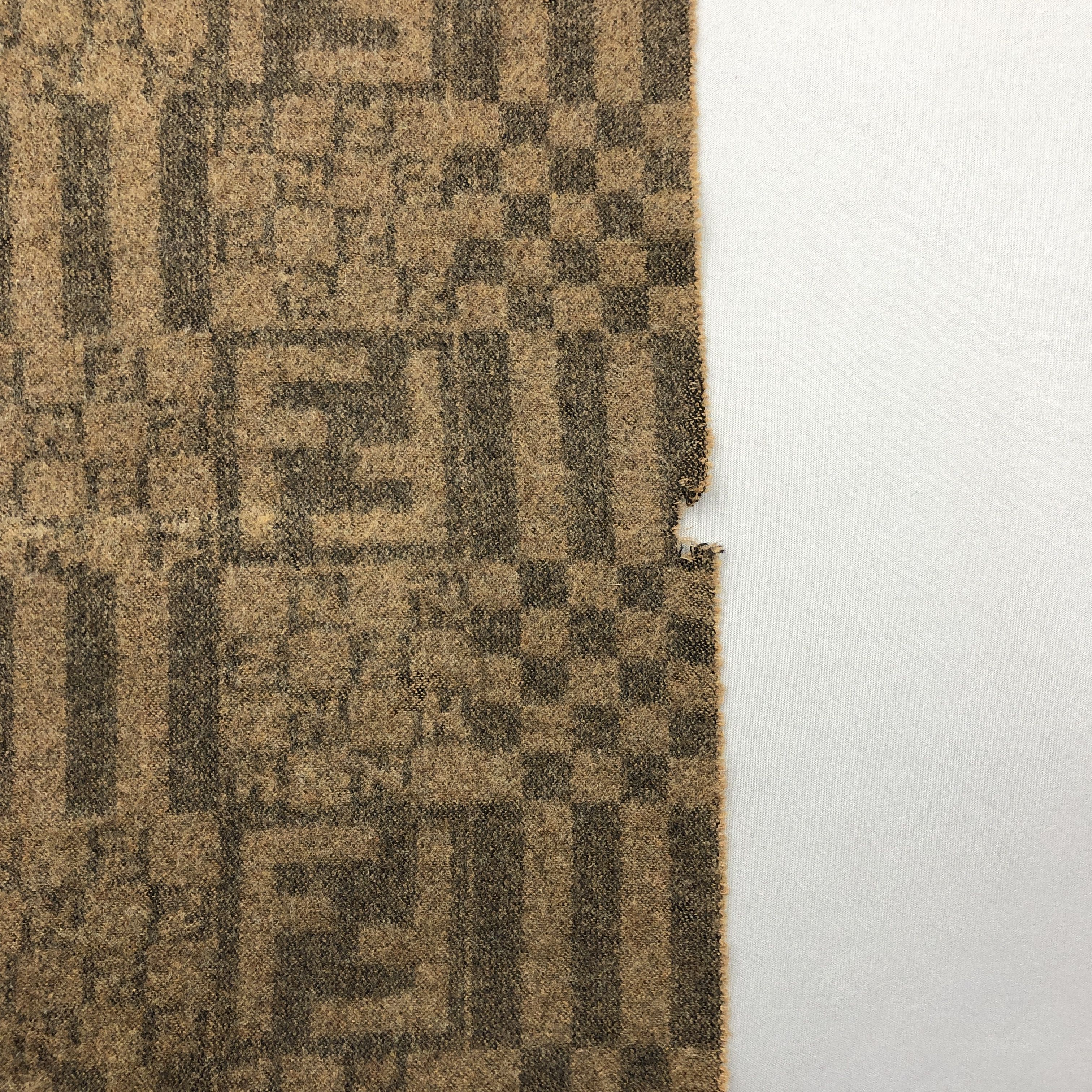 Fendi × Vintage Vintage Fendi Scarf Fendi Zucca FF Monogram Wool Scarves Size ONE SIZE - 6 Thumbnail