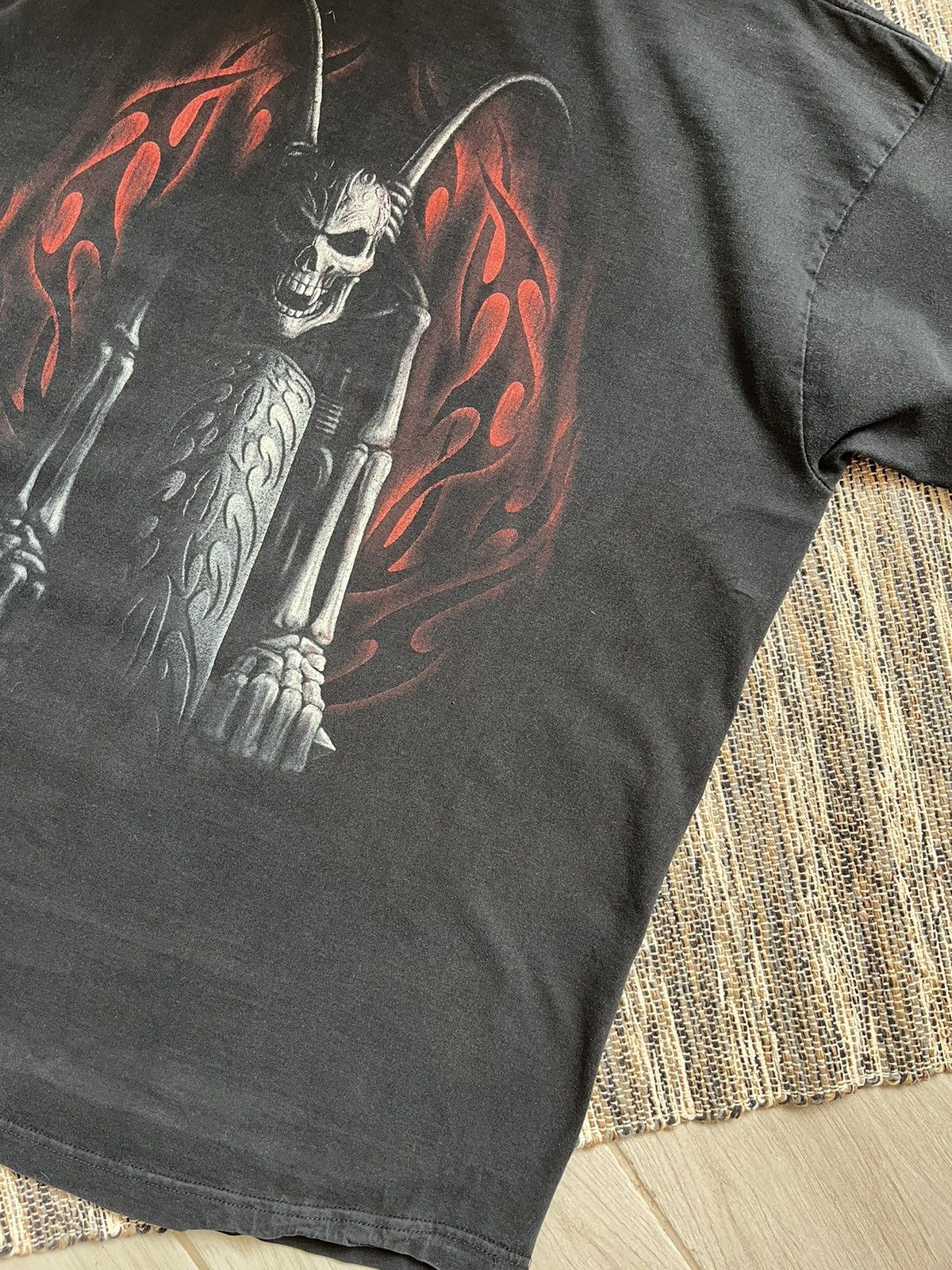 Band Tees × Vintage Spiral T-shirt Gothic rock vintage faded logo Size US L / EU 52-54 / 3 - 11 Thumbnail