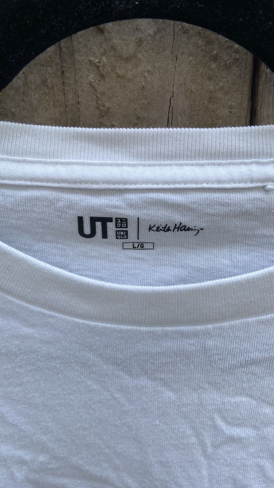Keith Haring × Uniqlo Uniqlo X Keith Haring White Graphic T-Shirt Size US L / EU 52-54 / 3 - 4 Thumbnail