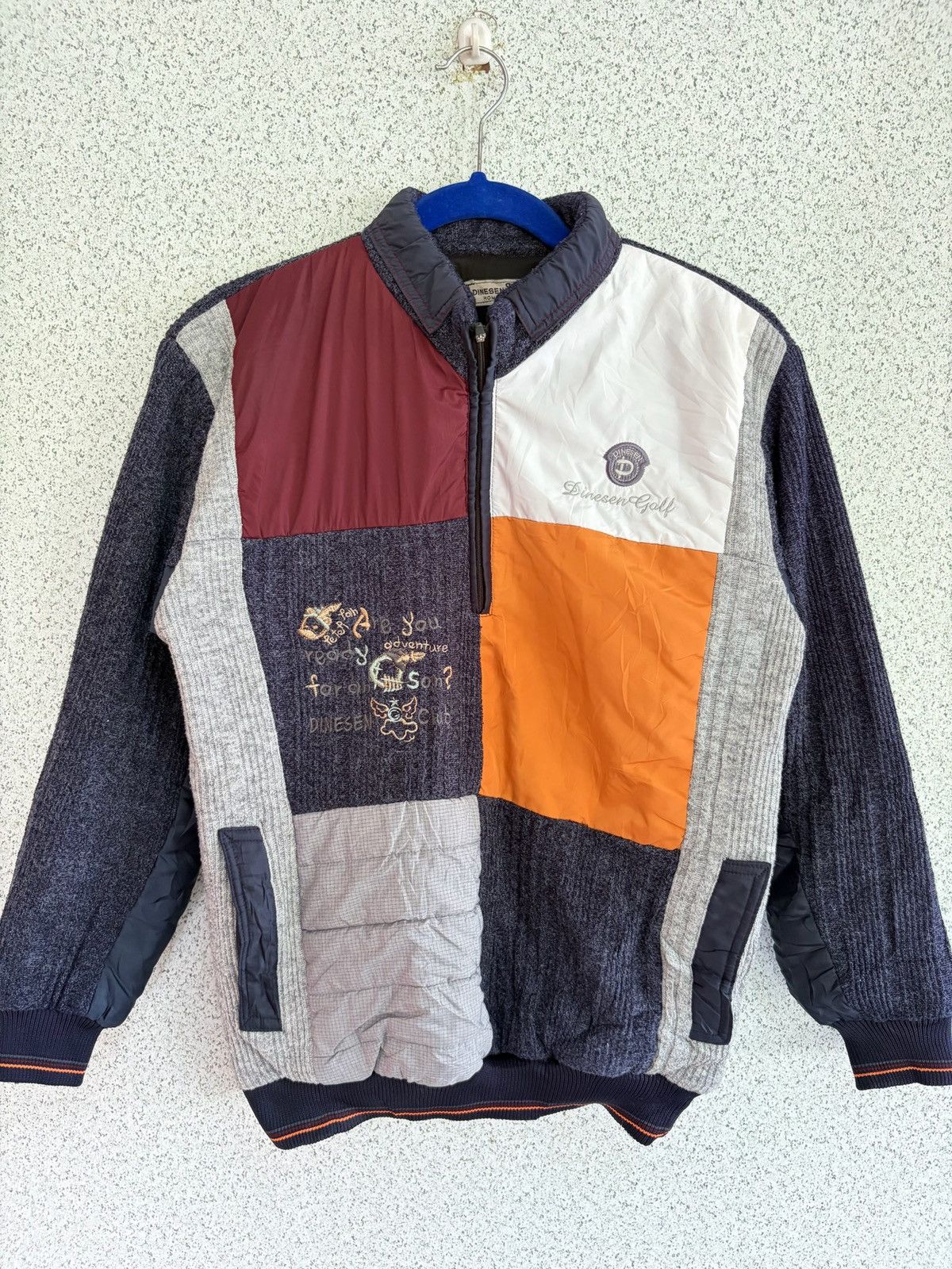 Japanese Brand Dinesen D Golf Vintage half Zipper Size L / US 10 / IT 46 - 3 Thumbnail
