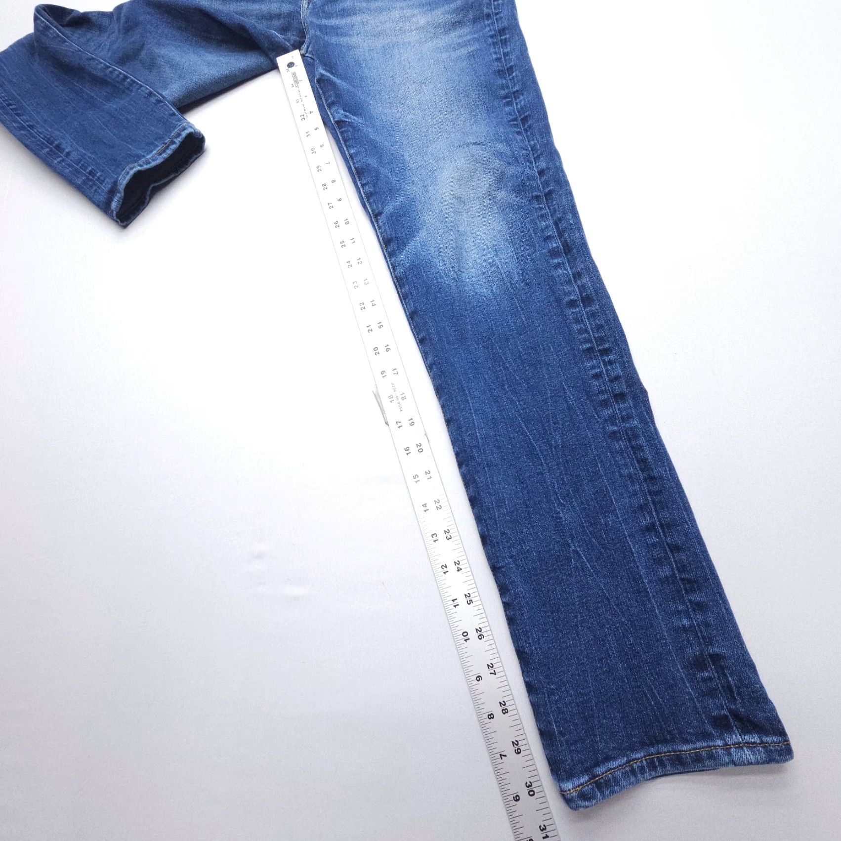 American Eagle Outfitters American Eagle Outfitters Jeans Mens 30 x 30 Slim Dark Wash Denim 5-Pocket Stretch Blue Size US 30 / EU 46 - 4 Thumbnail