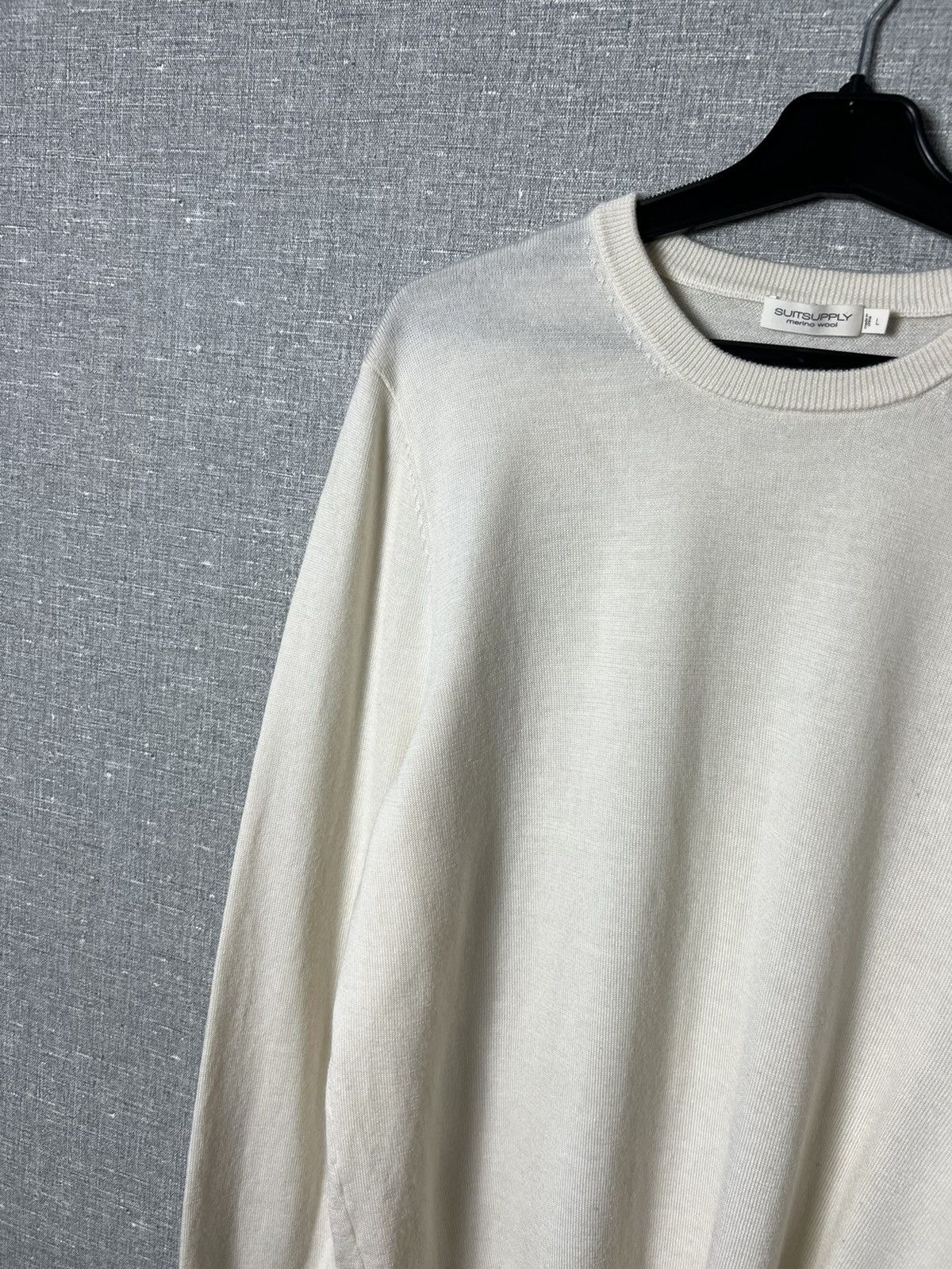 Suitsupply Suitsupply Merino Wool Crewneck Light Jumper Sweater Size US L / EU 52-54 / 3 - 7 Thumbnail