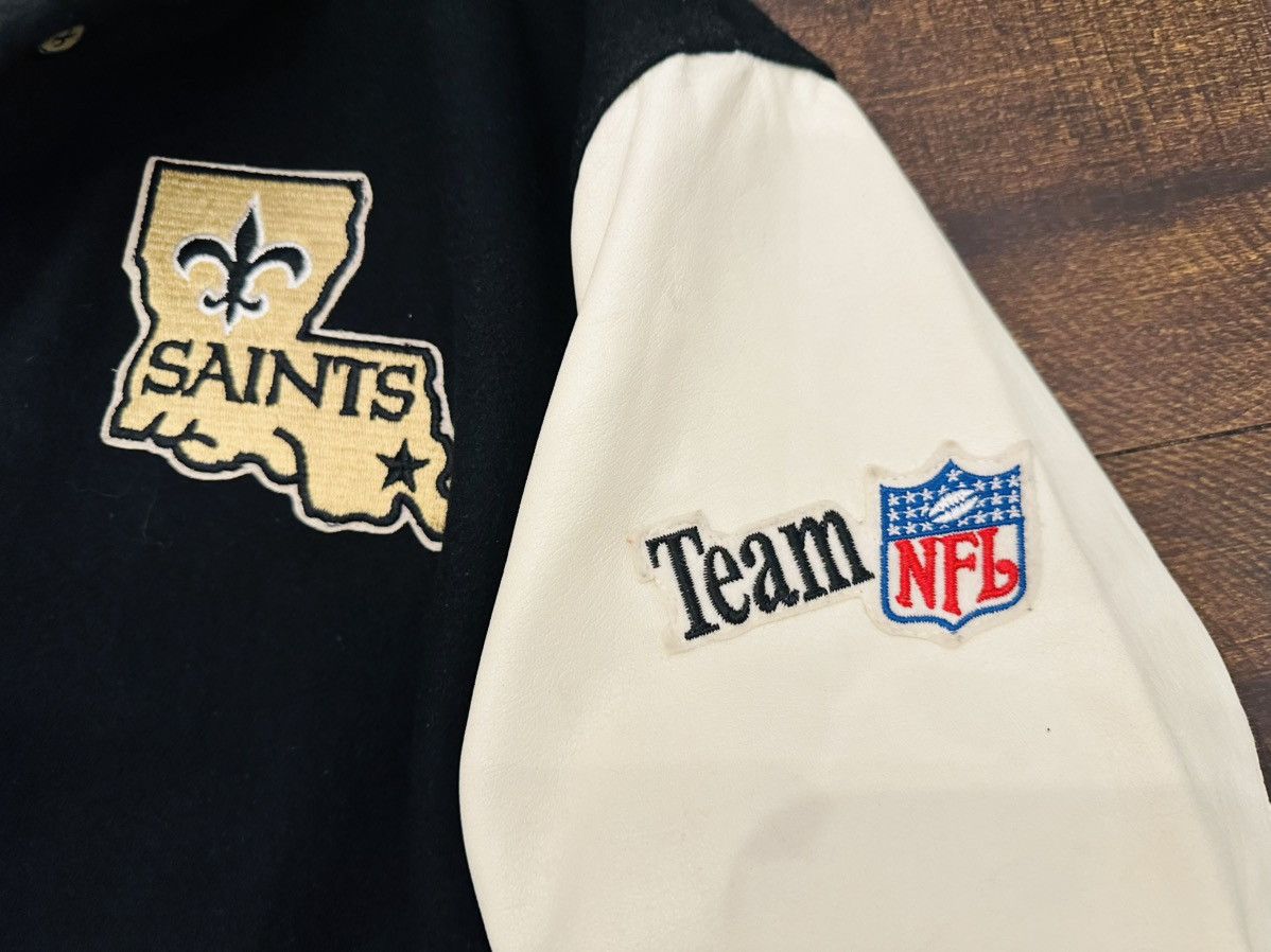 Chalk Line VTG Chalk Line New Orleans Saints NFL Varsity JacketSz XL Size US XL / EU 56 / 4 - 2 Thumbnail