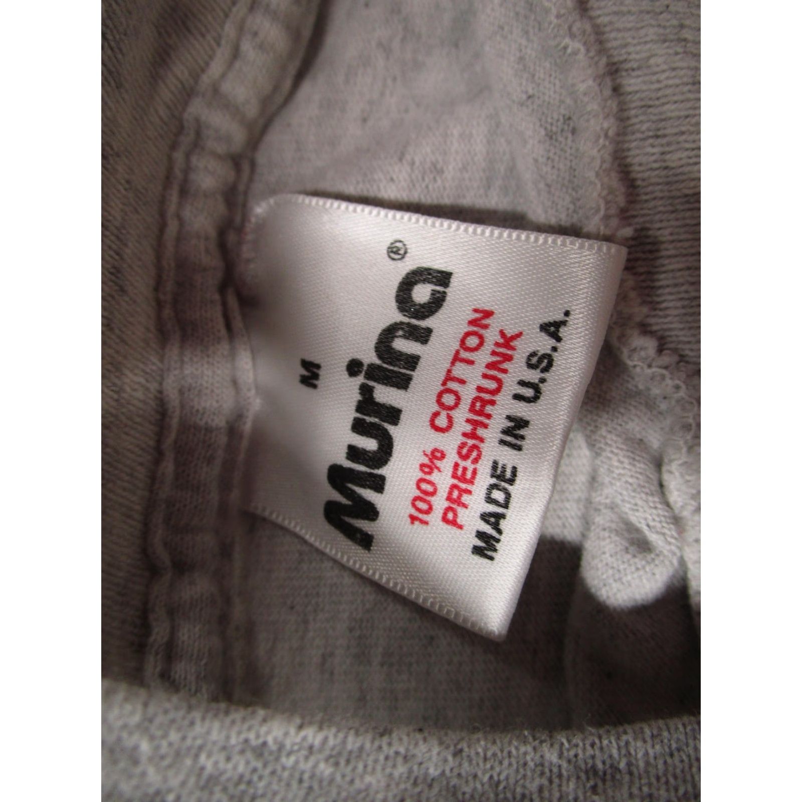 Vintage VINTAGE Murina Ski Steamboat Shirt Mens Medium Gray Mock Neck Long Sleeve 100% Cotton Preshrunk USA Size US M / EU 48-50 / 2 - 3 Thumbnail