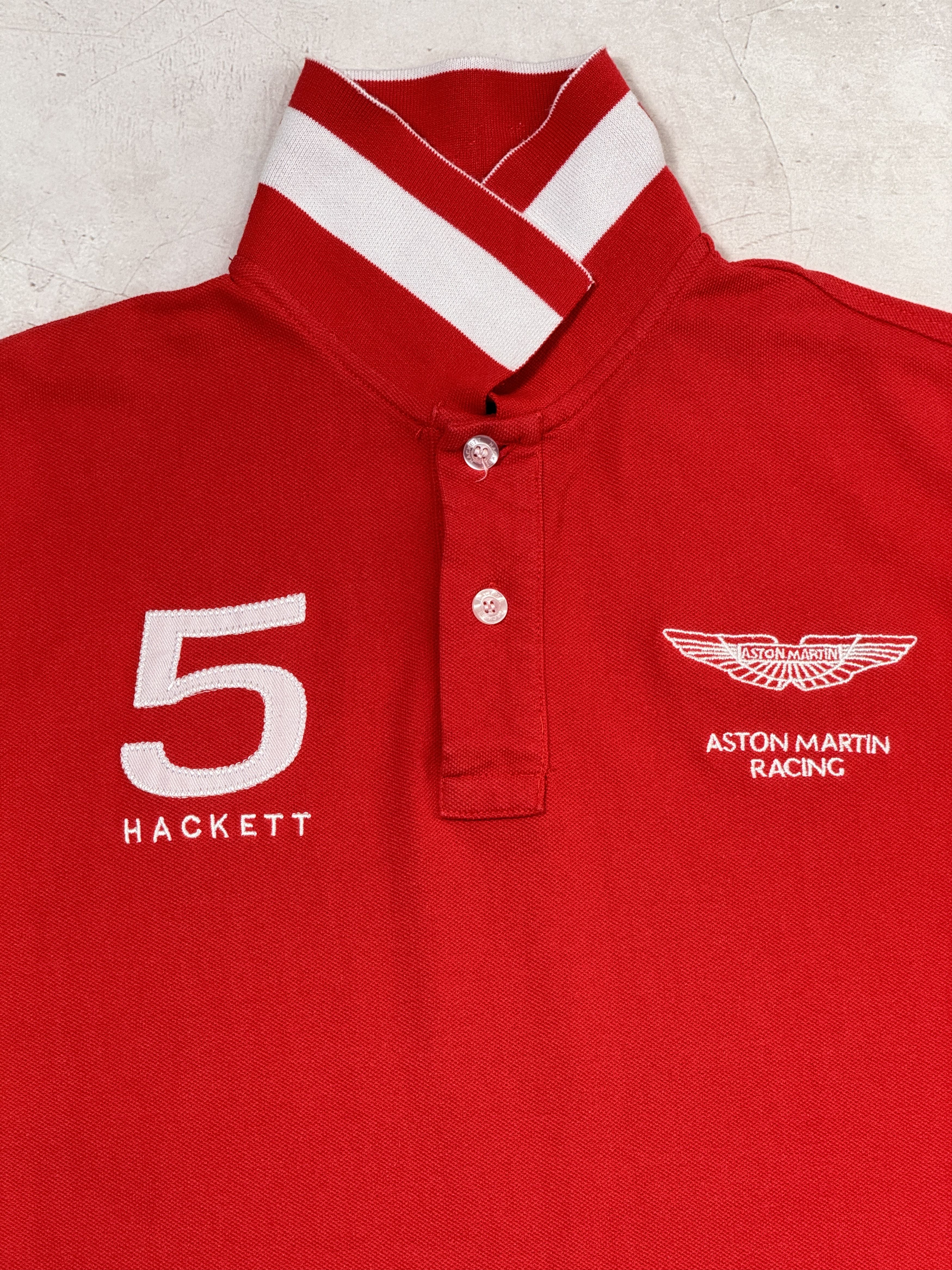 Formula 1 × Hackett Hacket x Aston Martin Racing Polo T-Shirt #5 Size US M / EU 48-50 / 2 - 2 Thumbnail