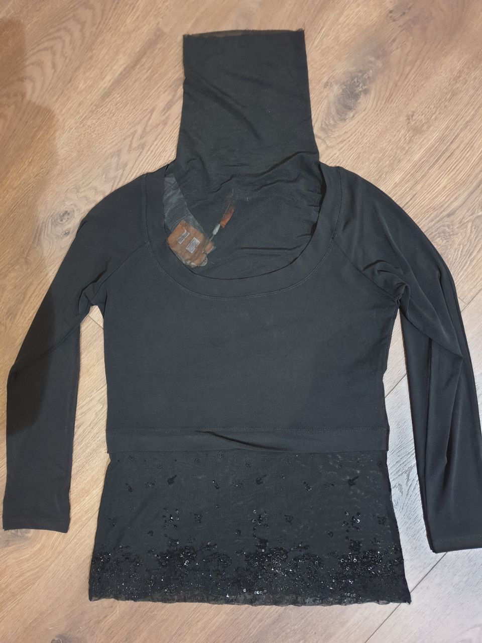 Cop Copine Cop Copine Black Turleneck Longsleeve sz M Size M / US 6-8 / IT 42-44 - 7 Thumbnail