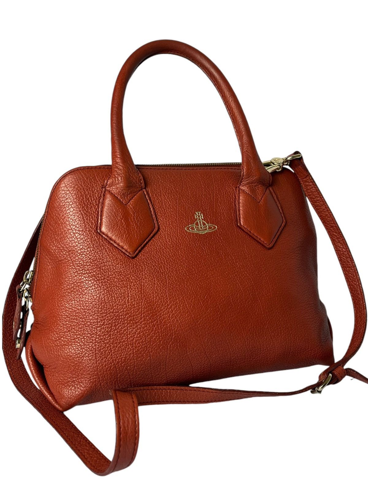 Vivienne Westwood Genuine Leather 2way Handbag Size ONE SIZE - 3 Thumbnail
