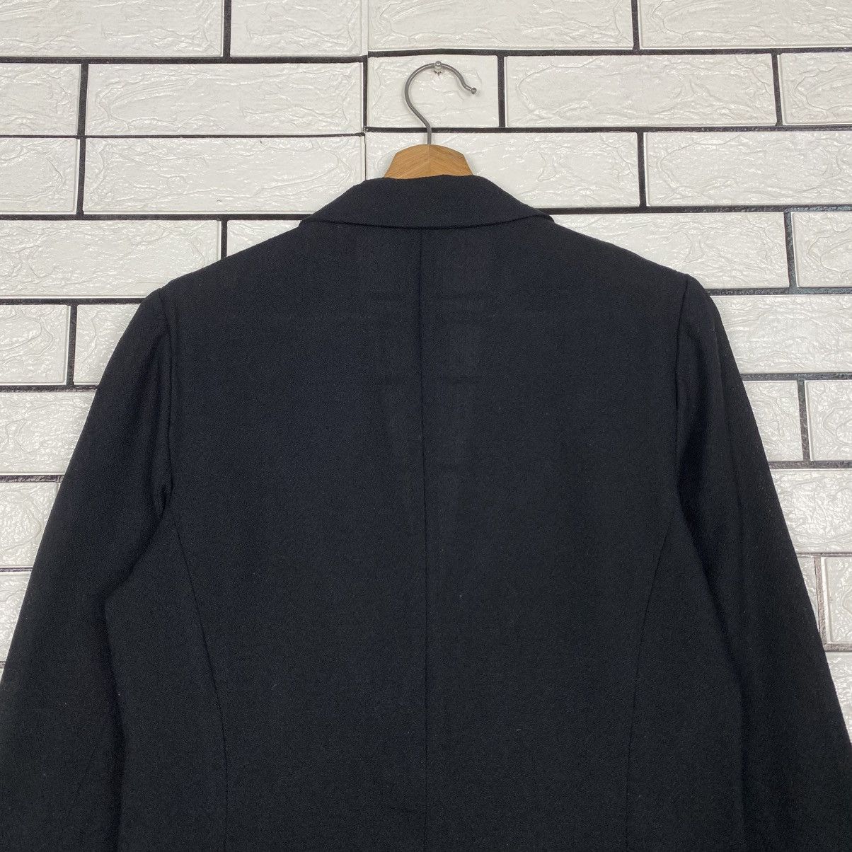 Burberry 📌Rich Black Button Jacket Burberrys Size US XXS / EU 40 - 10 Thumbnail