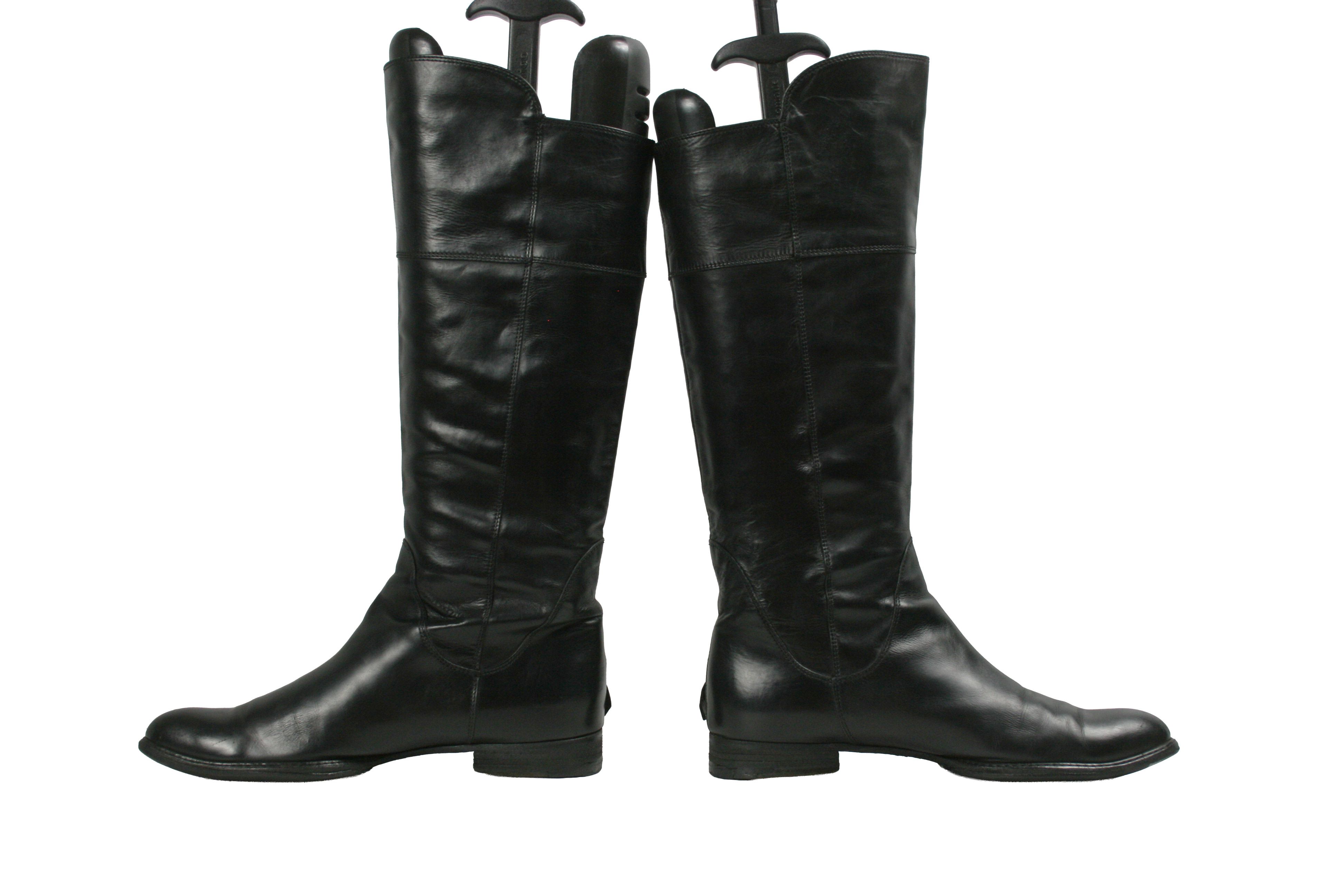 Paciotti 00S Knight Renaissance Knee High Y2K Boots Vintage Size US 7 / IT 37 - 11 Thumbnail