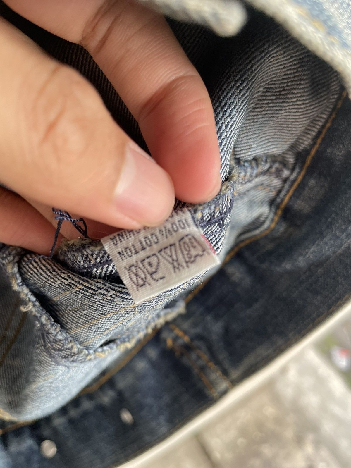 Le Grande Bleu (L.G.B.) 2000s Undercover Distressed Studded Splatter Denim Ifsix Y2K Size US S / EU 44-46 / 1 - 8 Thumbnail