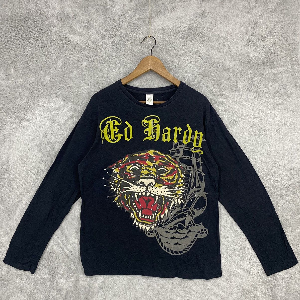 Ed Hardy RARE🔥ED HARDY DON HARDY DESIGN TIGER Size US M / EU 48-50 / 2 - 1 Thumbnail