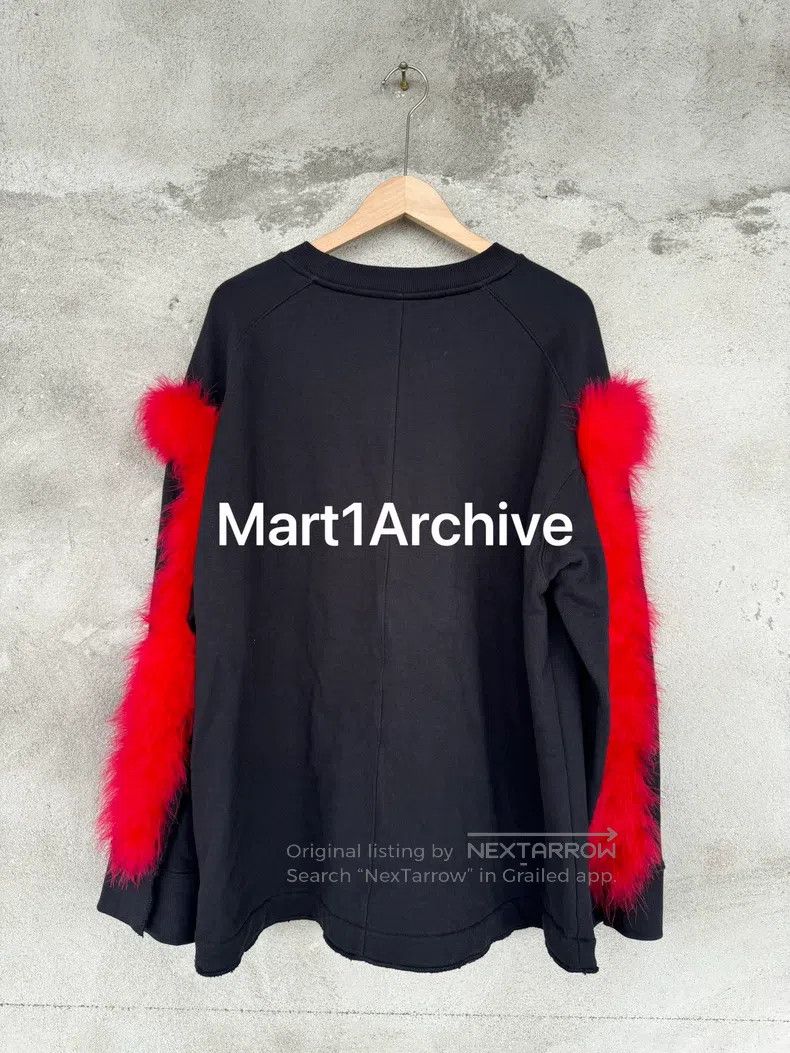 Dries Van Noten Dries Van Noten Ostrich feather pullover hoodie Size US S / EU 44-46 / 1 - 2 Thumbnail