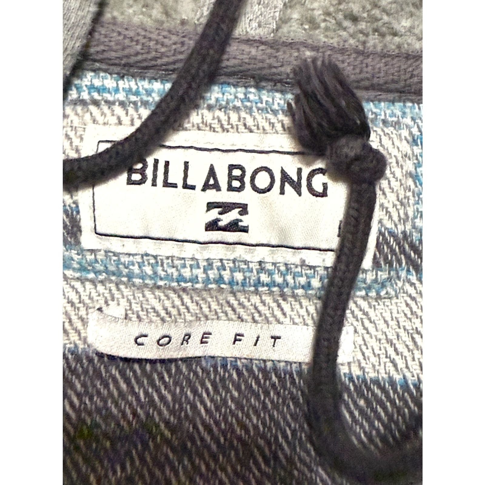 Billabong Billabong Hoodie Mens L/XL Gray Blue Long Sleeve Button Up w/ Hoodie Hoodie Size US L / EU 52-54 / 3 - 3 Thumbnail