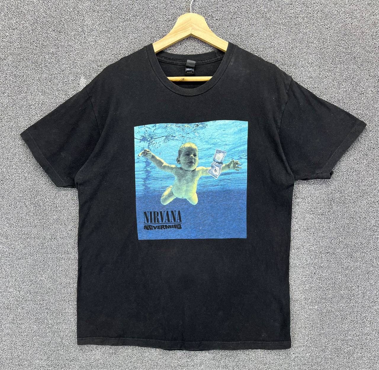Band Tees Vintage Y2K Nirvana Nevermind Punk Rock Band Tees T Shirts Size US L / EU 52-54 / 3 - 1 Thumbnail