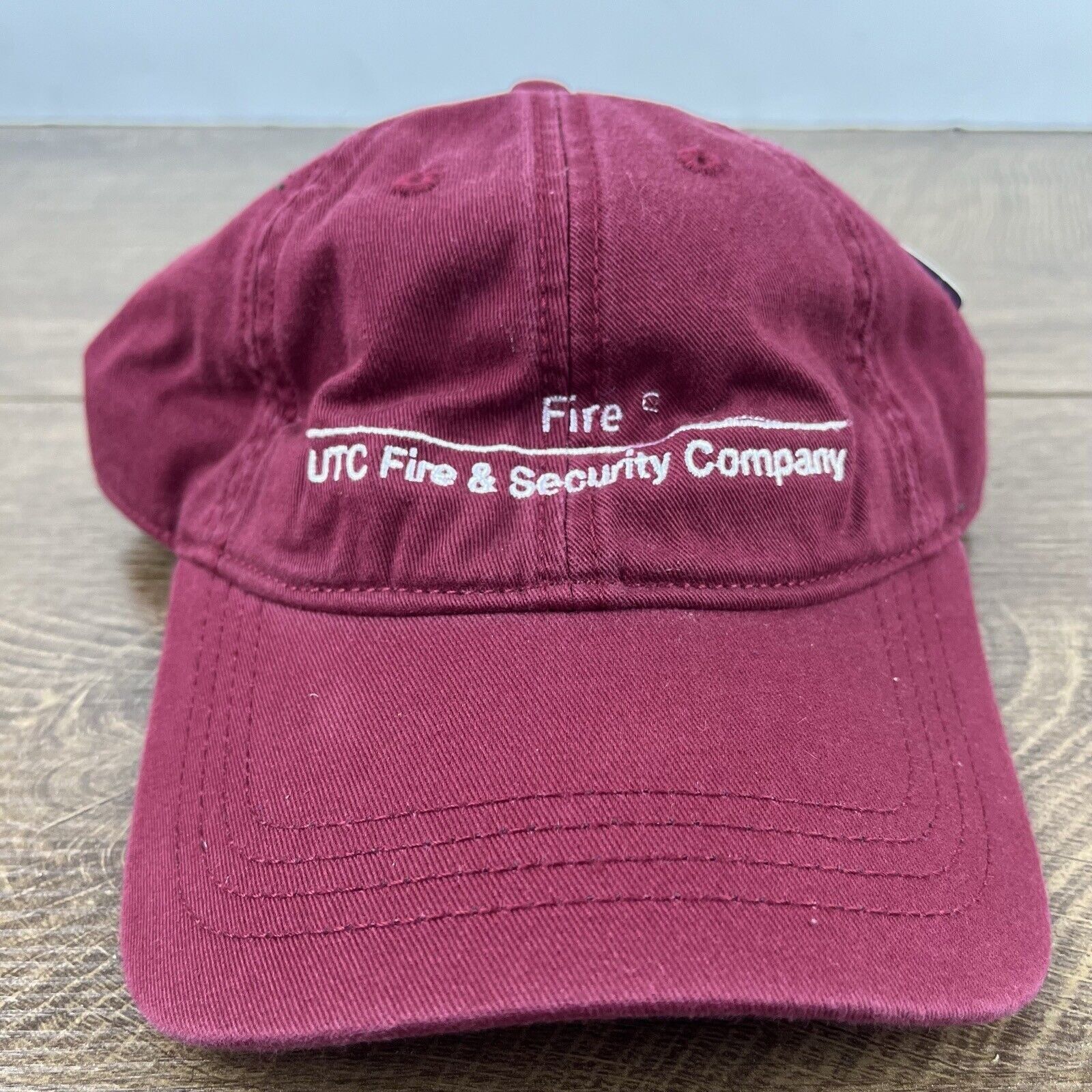 Other UTC Fire & Security Hat Red Cap Hat Adjustable Hat Red Adult Size ONE SIZE - 4 Thumbnail