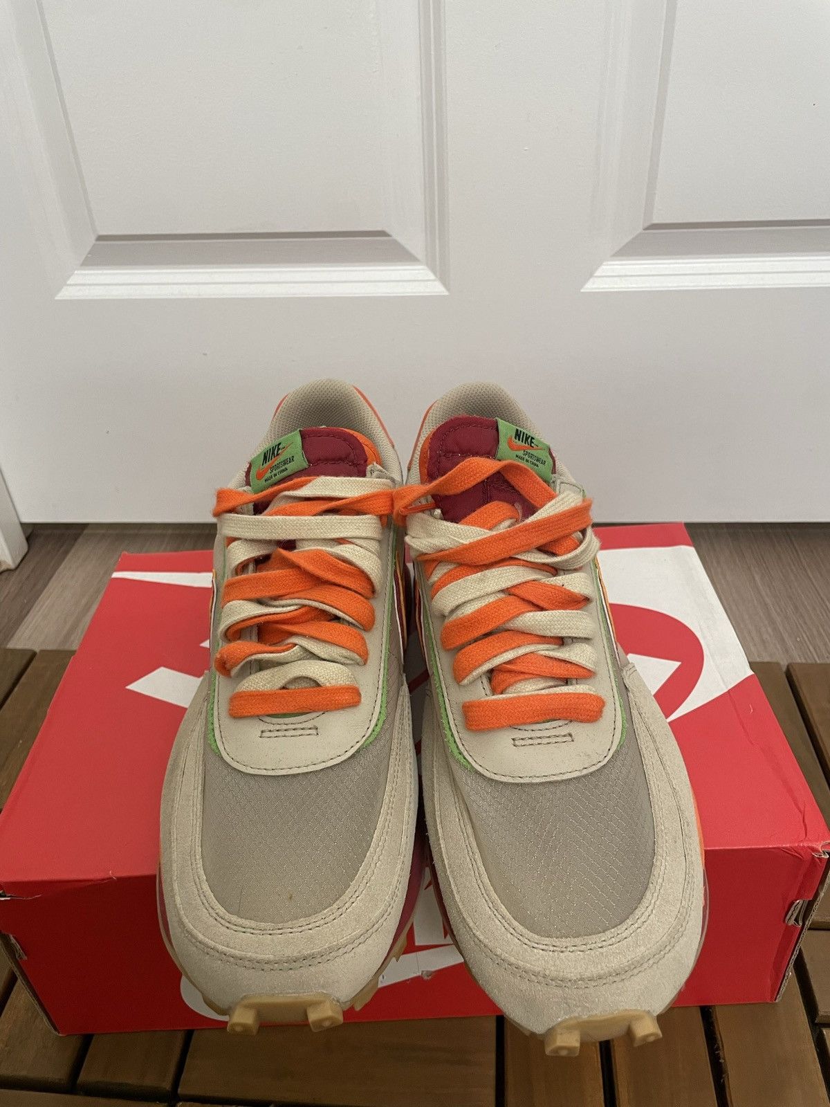 Nike × Sacai Nike sacai x Clot x LDWaffle mens shoe Size US 12 / EU 45 - 7 Thumbnail