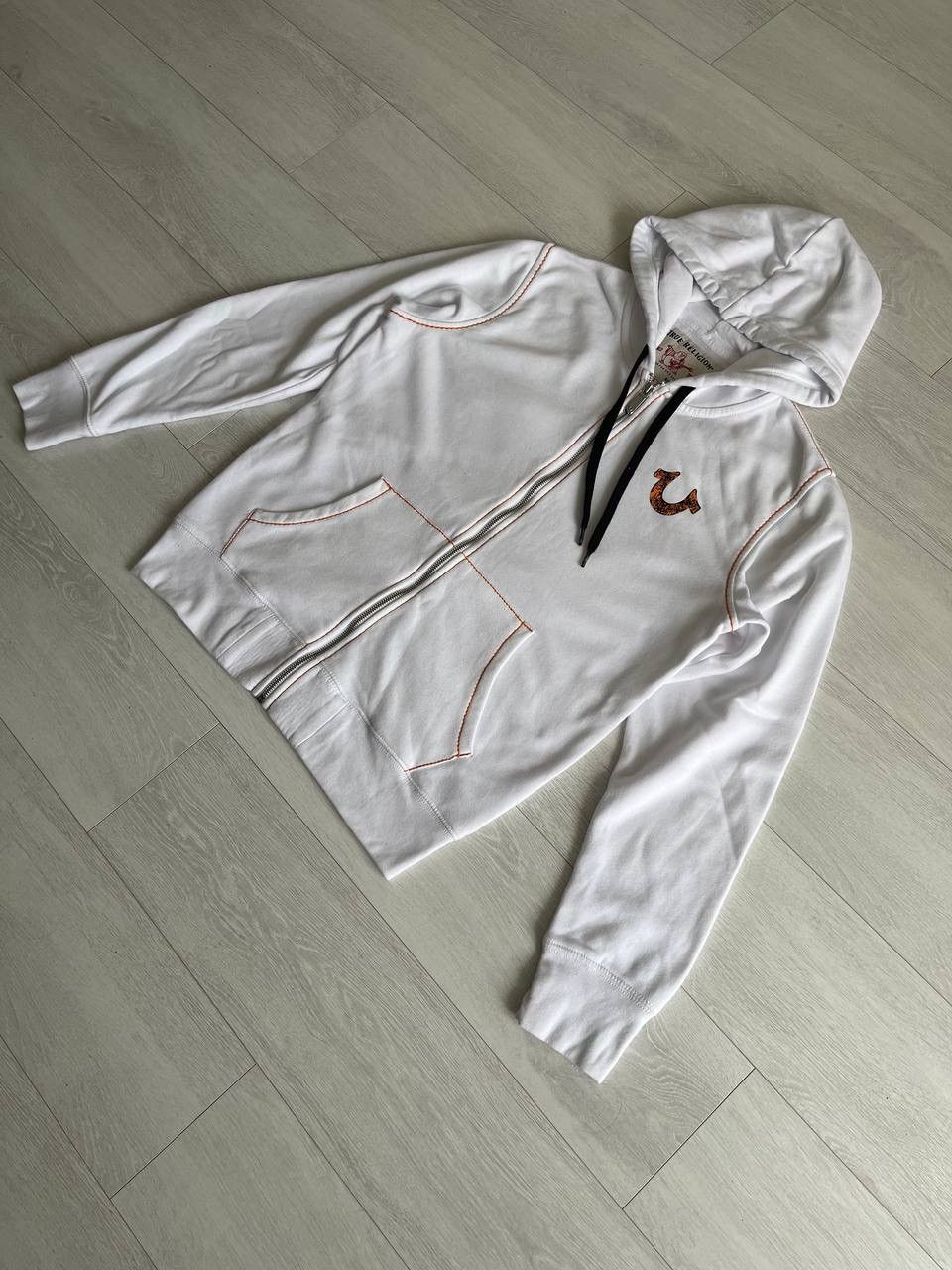 True Religion True Religion Zip Up Hoodie White Size US M / EU 48-50 / 2 - 4 Thumbnail