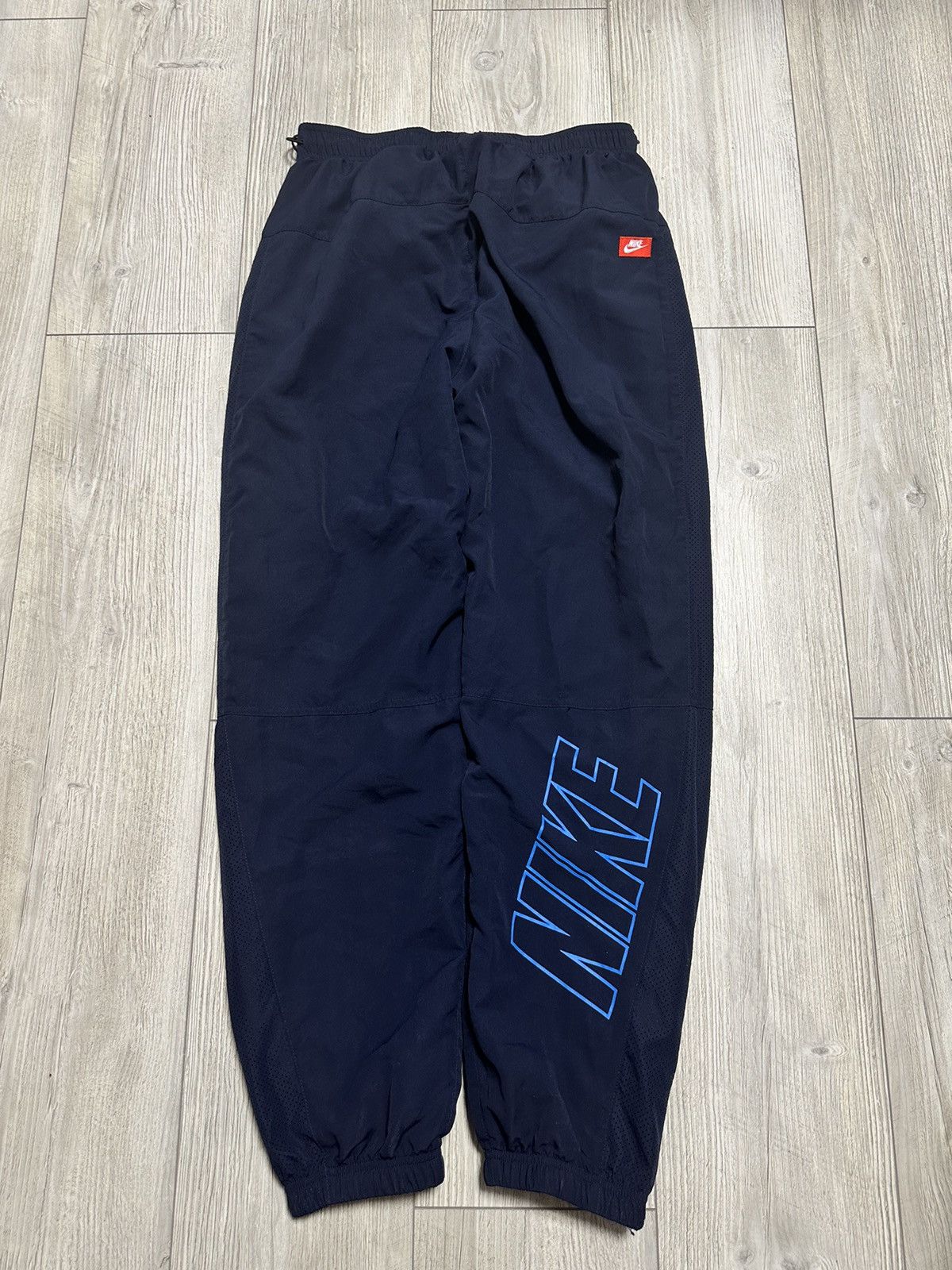 Vintage Vintage Y2K Nike Nylon Drill Track Pants Size US 32 / EU 48 - 1 Thumbnail
