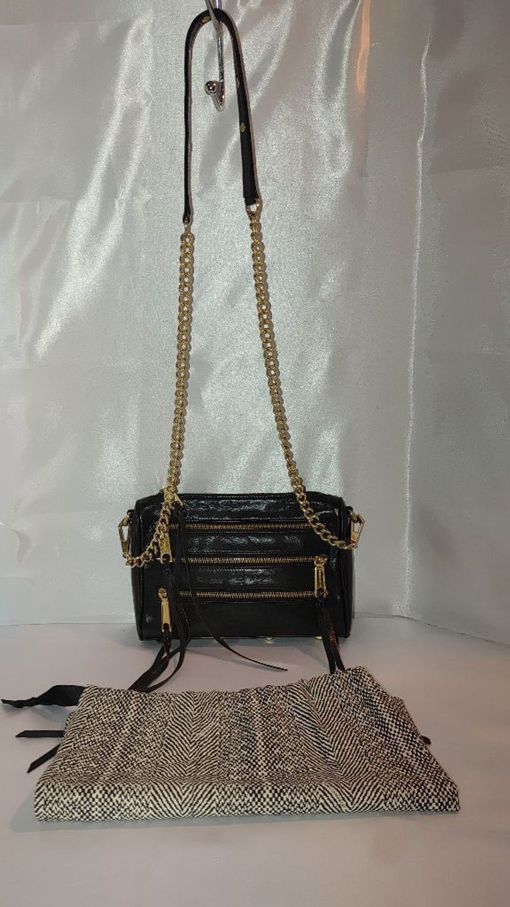 Rebecca Minkoff Rebecca Minkoff Leather Moto 3-Zip Crossbody Convertible Bag Size ONE SIZE - 2 Thumbnail