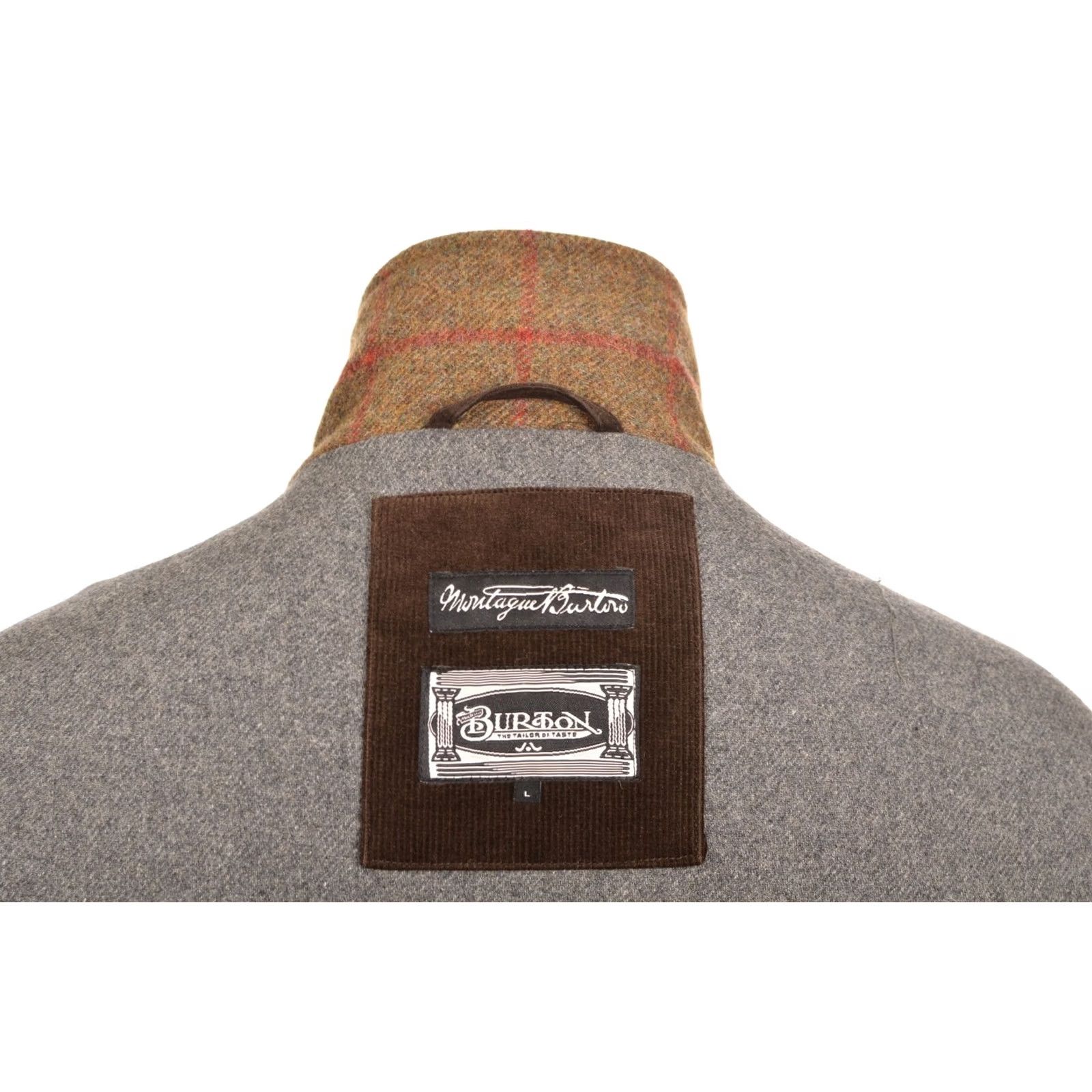 Burton Burton Jacket Mens L Wool Tweed Check Coat AW11-BH2 Size US L / EU 52-54 / 3 - 7 Thumbnail