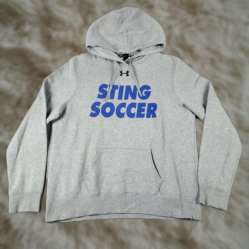 Under Armour Under Armour Hoodie Adult Large Gray Pullover Sweatshirt Sweater Size US L / EU 52-54 / 3 - 1 Thumbnail
